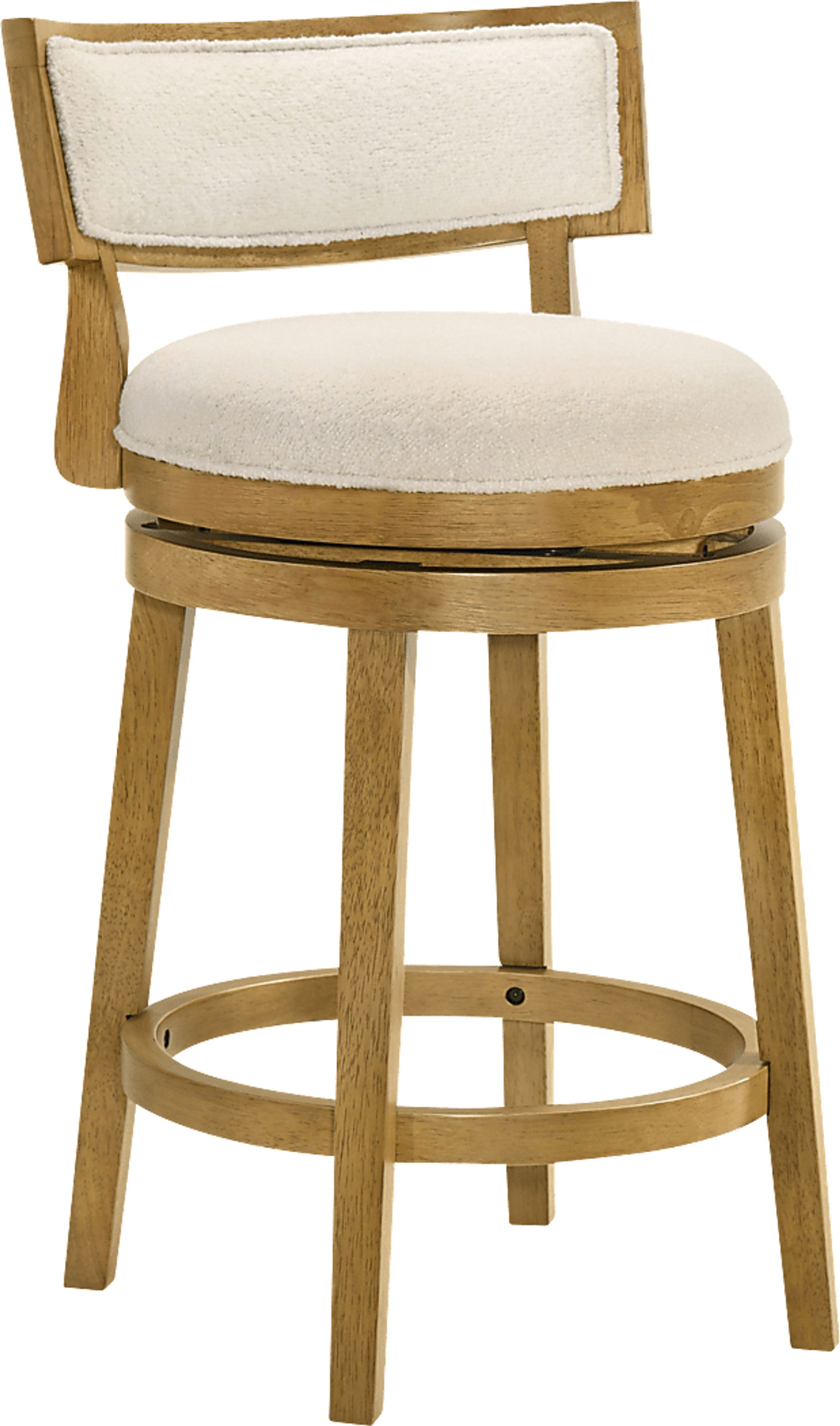 Ridgemark Natural Swivel Counter Height Stool - Image 1