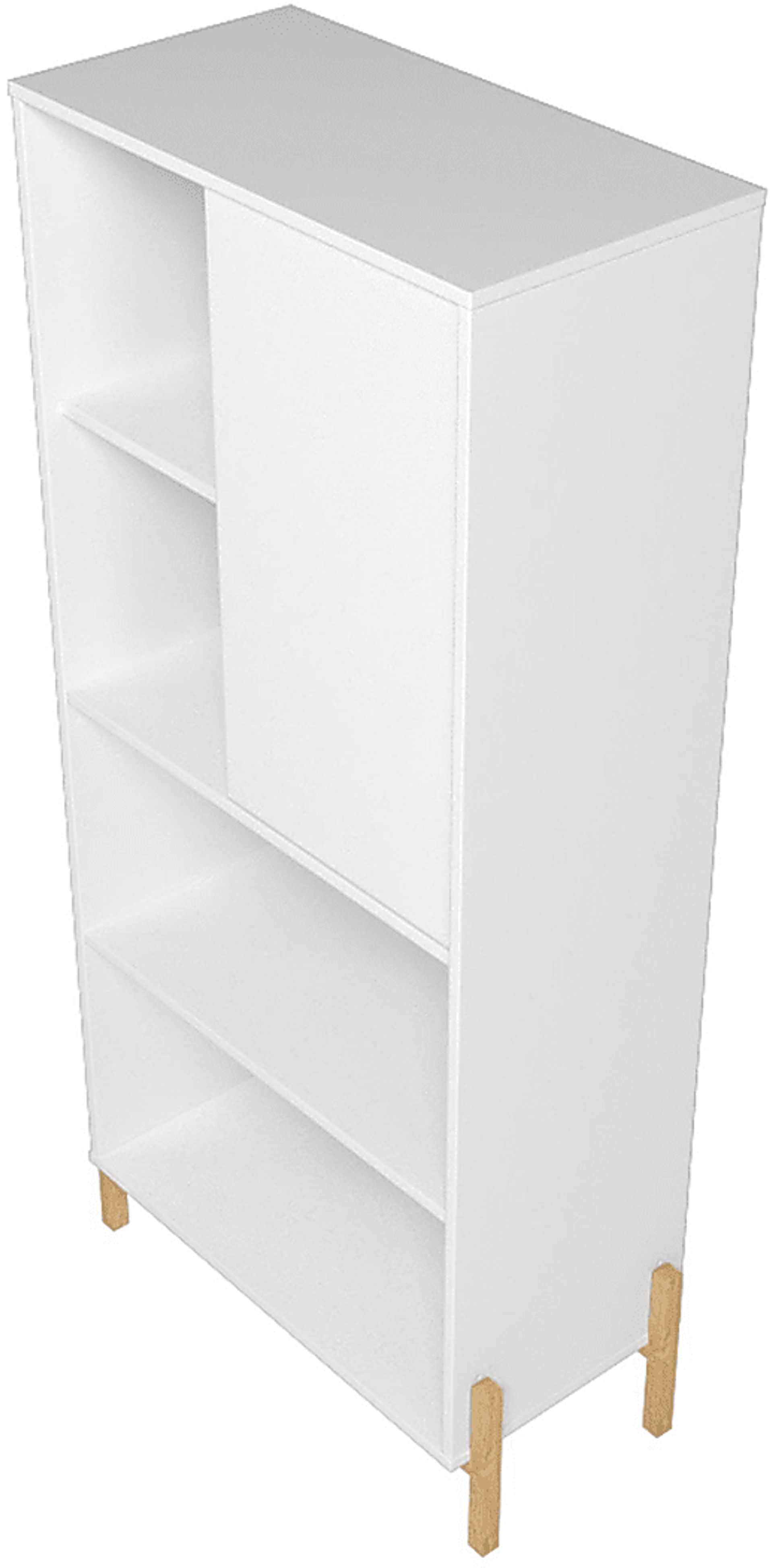 Ridgesmill White Bookcase - Image 3
