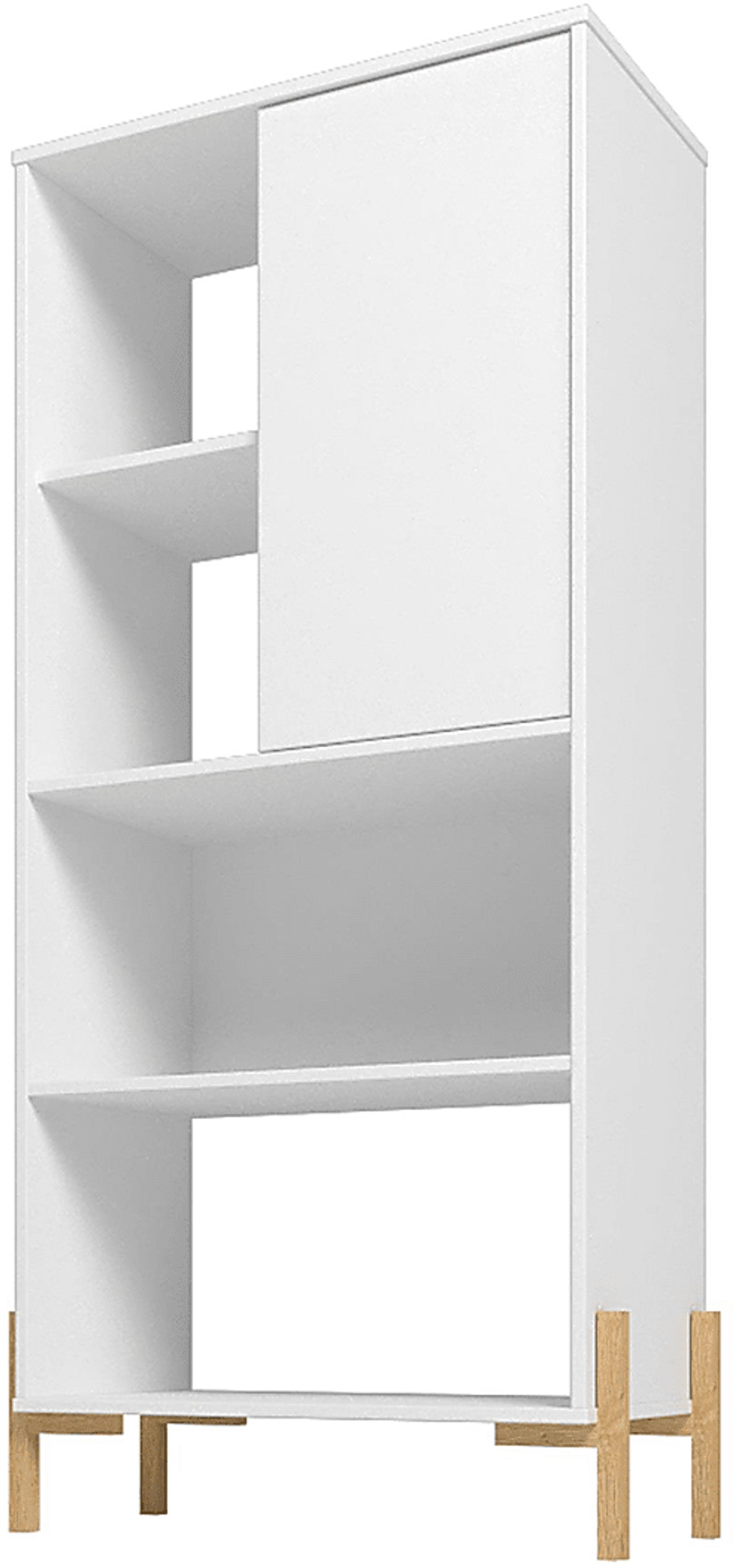 Ridgesmill White Bookcase - Image 4