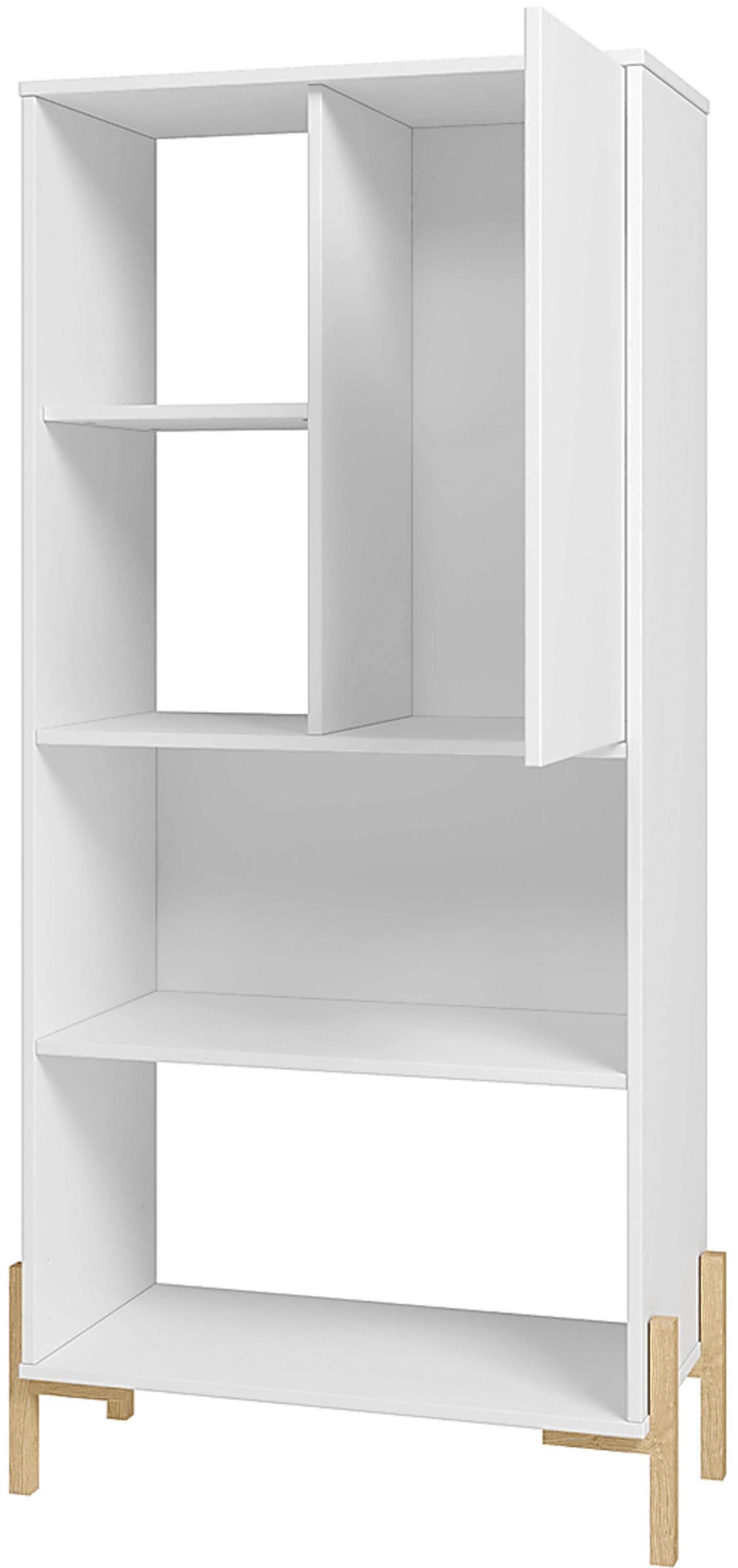 Ridgesmill White Bookcase - Image 5