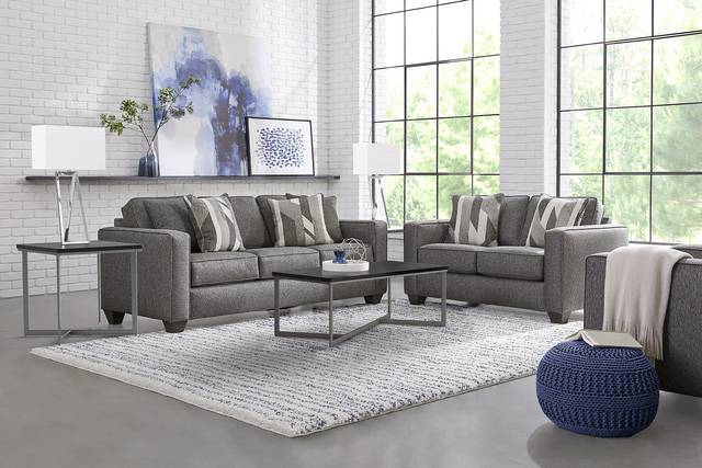 Ridgewater Graphite Sofa - Thumbnail - Image 2