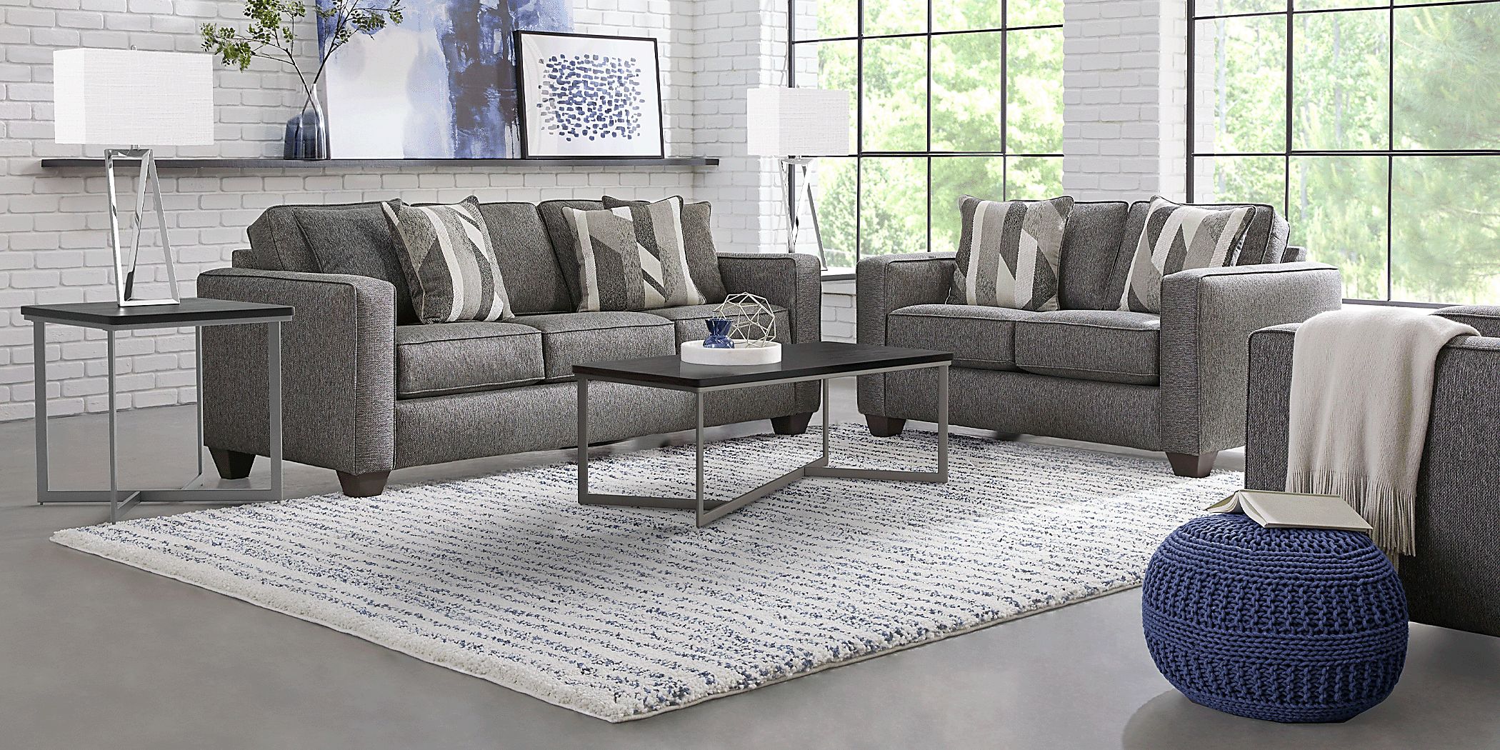 Ridgewater Graphite Sofa Rooms To Go