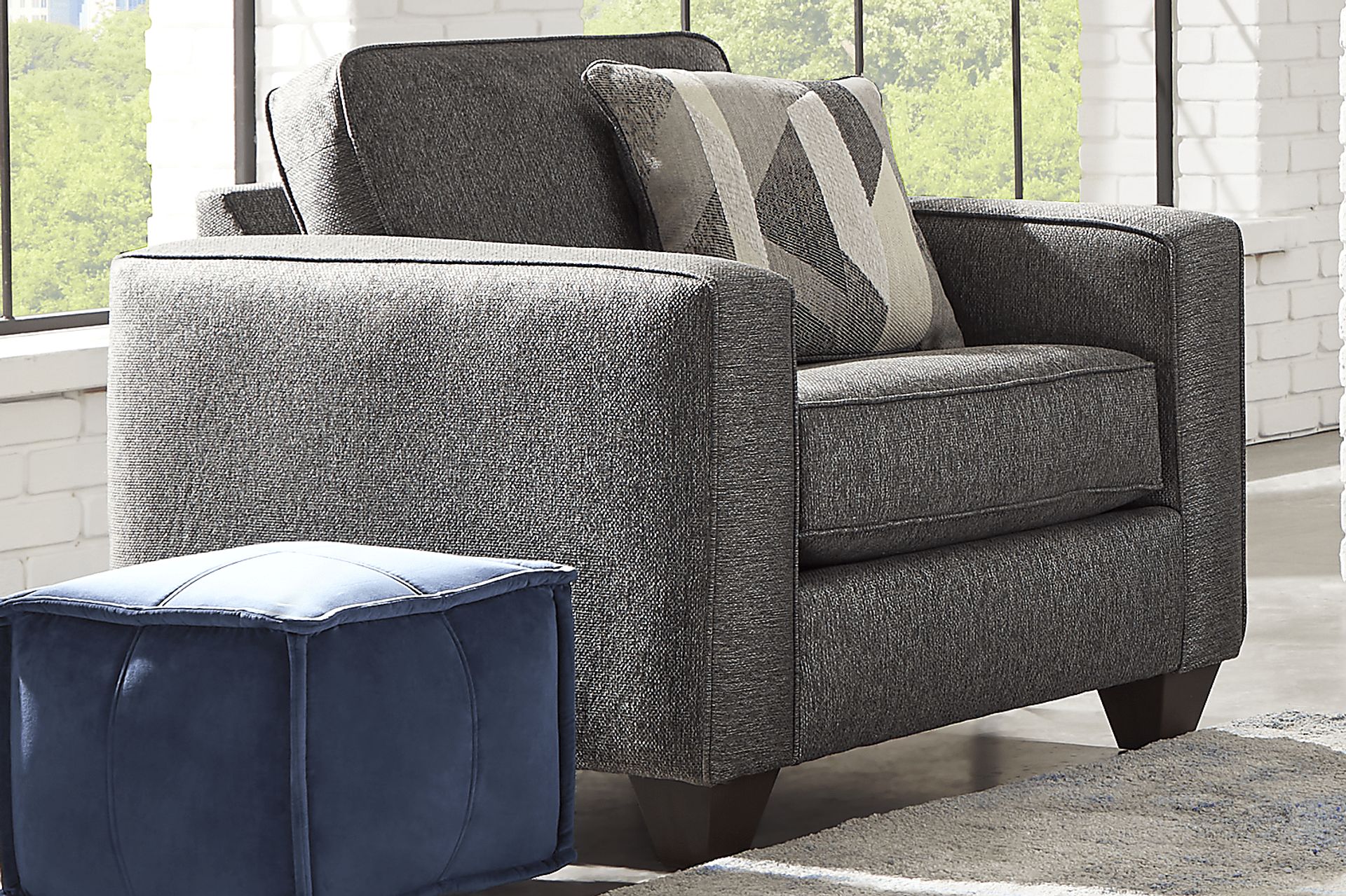 Ridgewater Graphite 8 Pc Living Room - Image 8