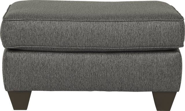 Ridgewater Graphite Ottoman - Thumbnail - Image 2