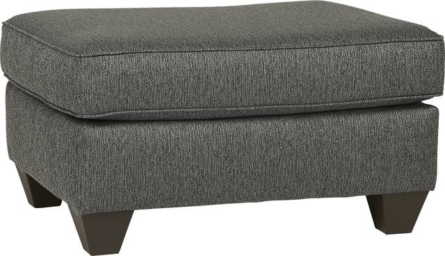 Ridgewater Graphite Ottoman - Thumbnail - Image 1