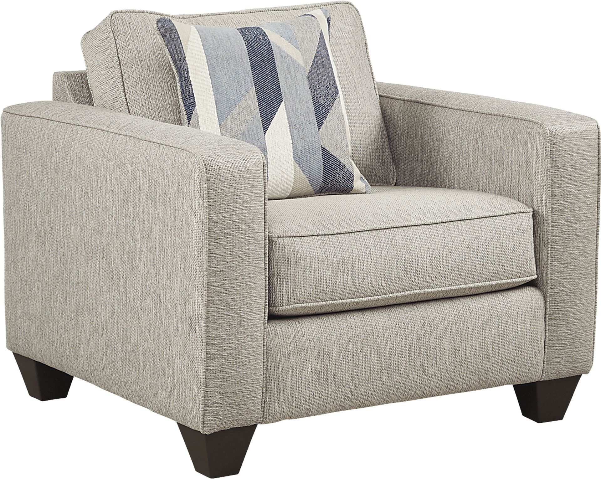 Ridgewater Light Gray Chair - Image 1
