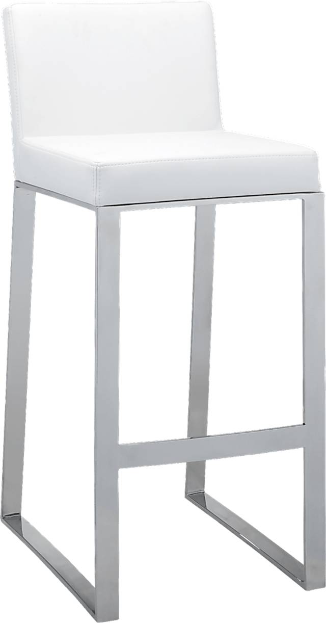 Ridgeway White Barstool - Thumbnail - Image 1