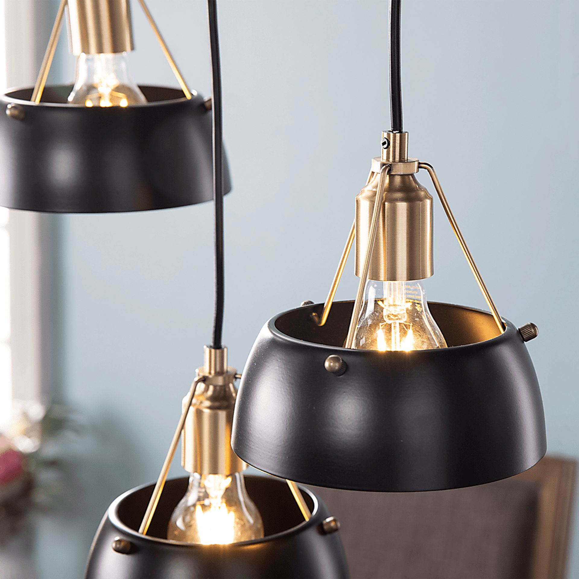 Ridgewyck Black Chandelier - Image 4