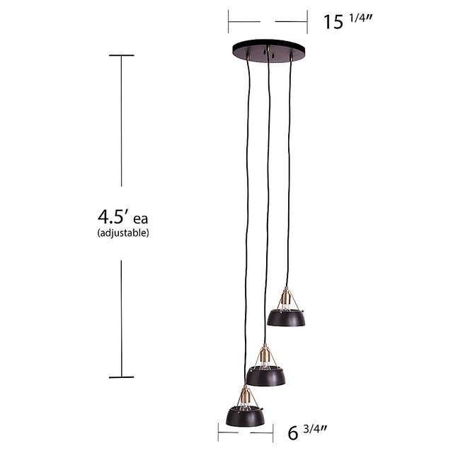 Ridgewyck Black Chandelier - Thumbnail - Image 6