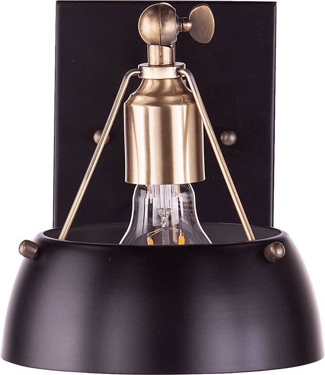 Ridgewyck Black Wall Sconce - Thumbnail - Image 3