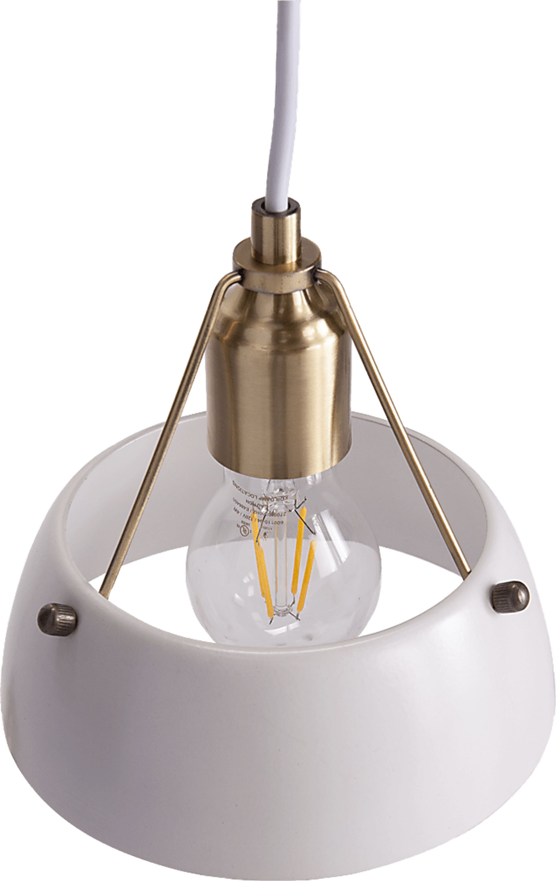 Ridgewyck White Chandelier - Image 4