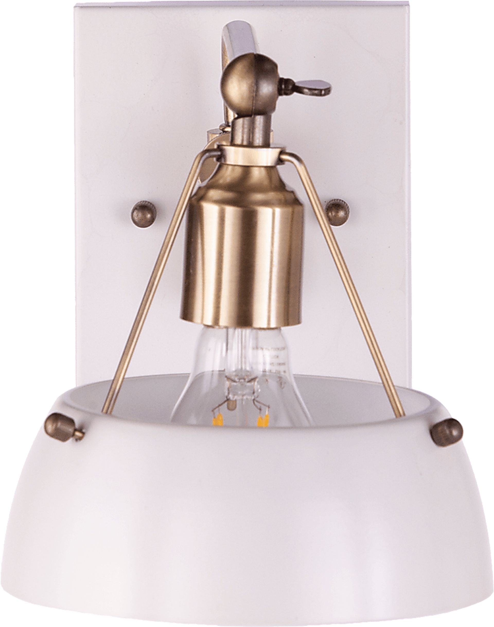 Ridgewyck White Wall Sconce - Image 3