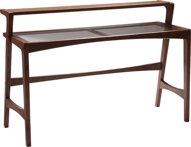 Ridien Pecan Console Table - Thumbnail - Image 1