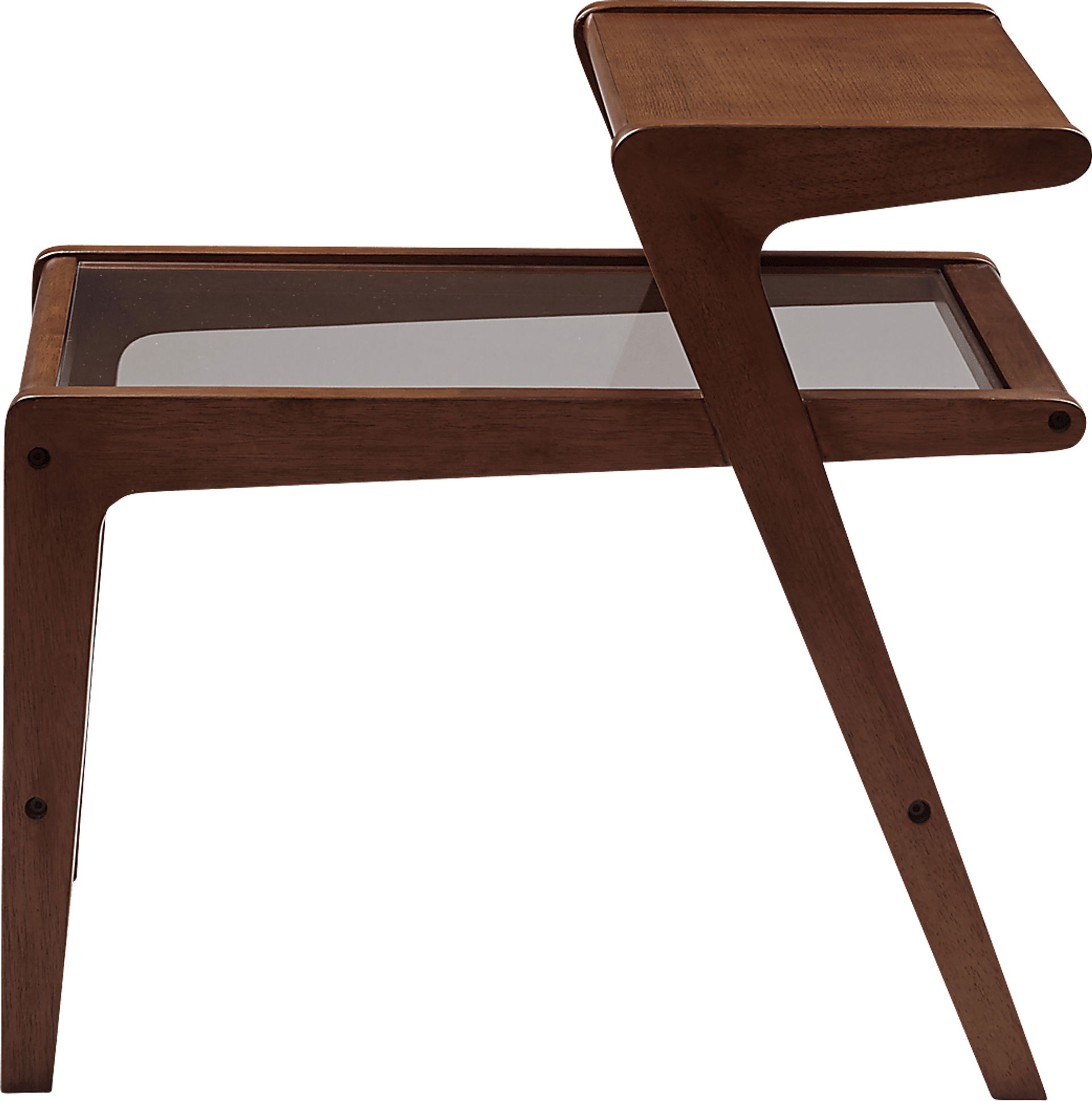 Ridien Pecan Side Table - Image 3