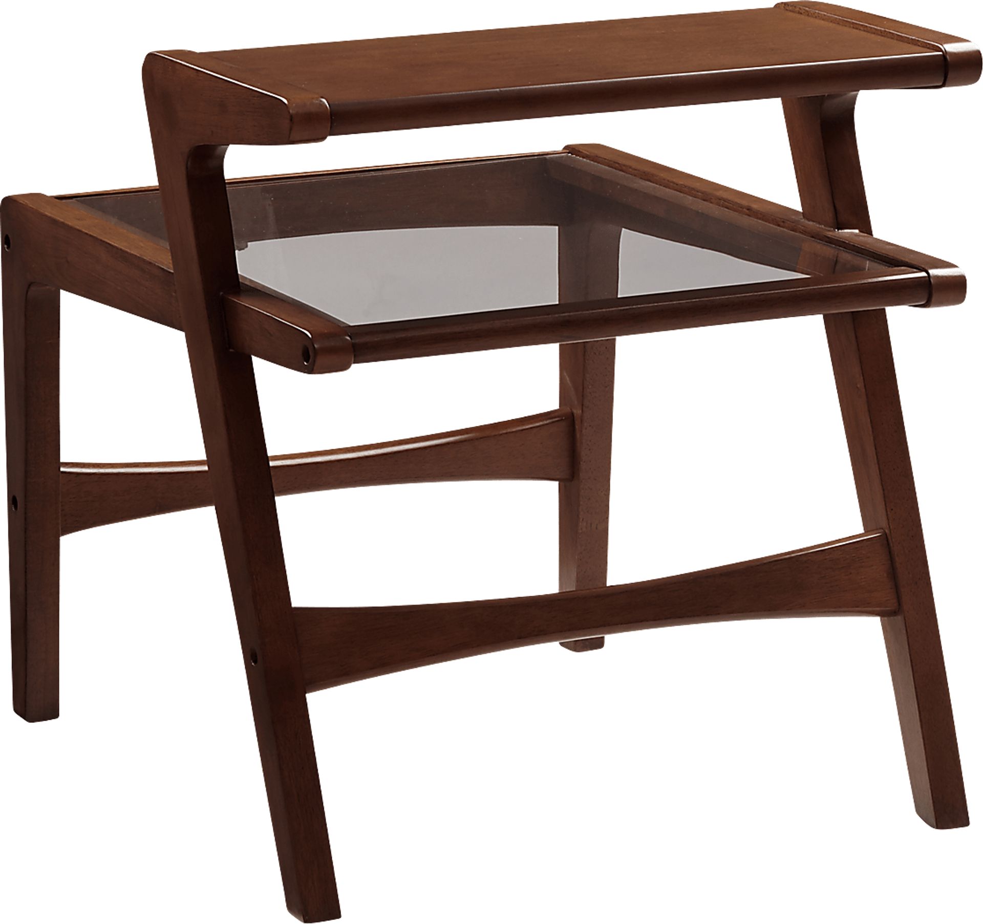 Ridien Pecan Side Table - Image 4