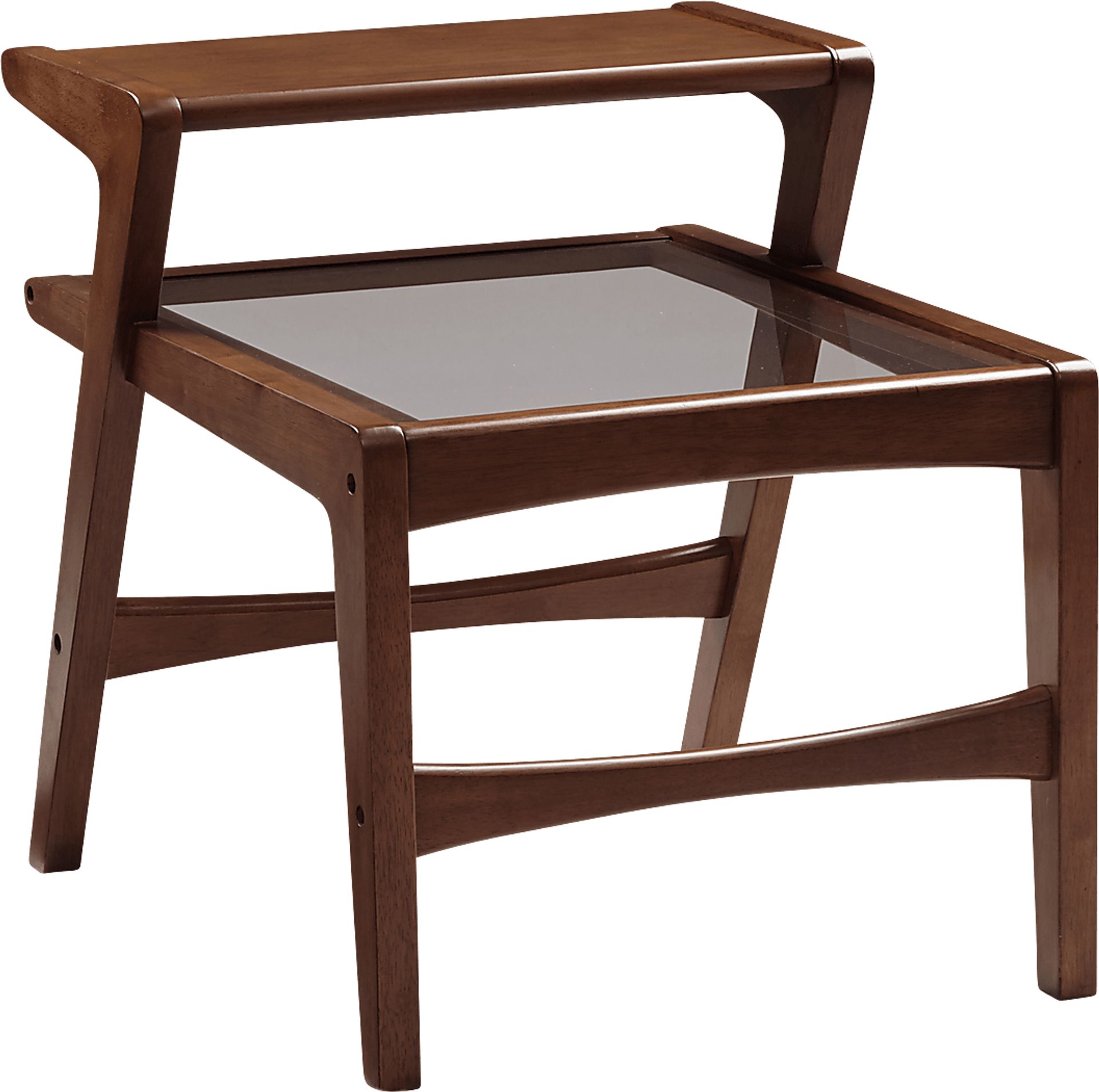 Ridien Pecan Side Table - Image 1