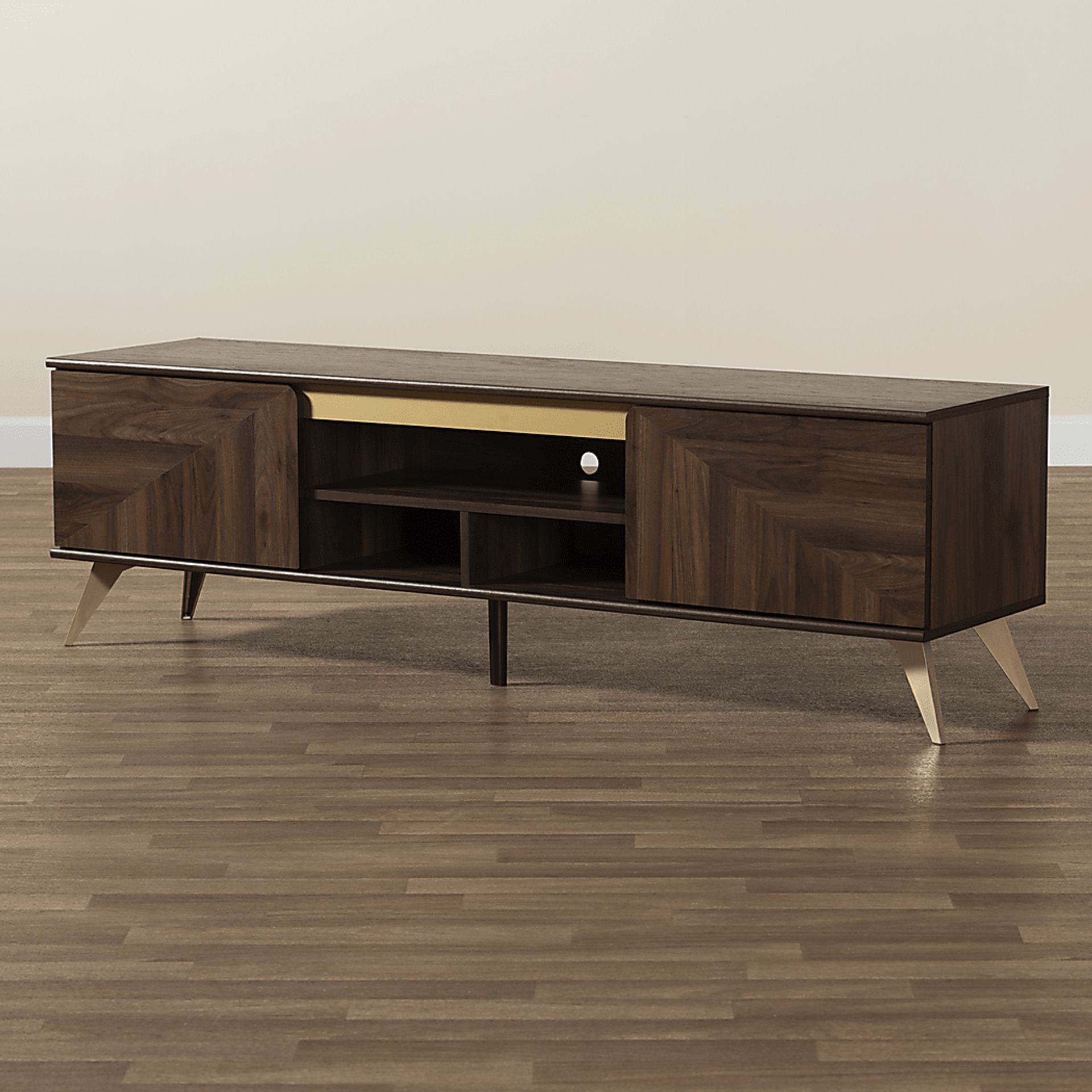 Riedesel Brown 61.5 in. Console - Image 3