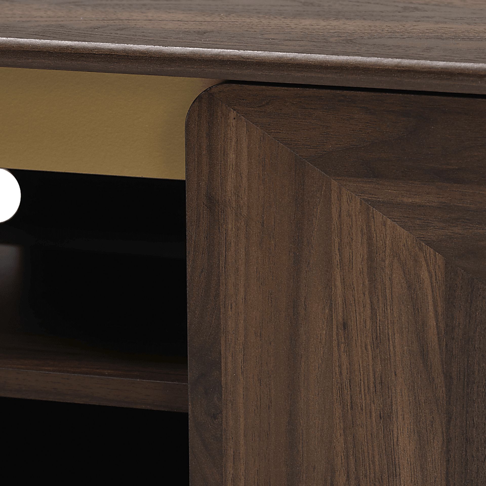 Riedesel Brown 61.5 in. Console - Image 7