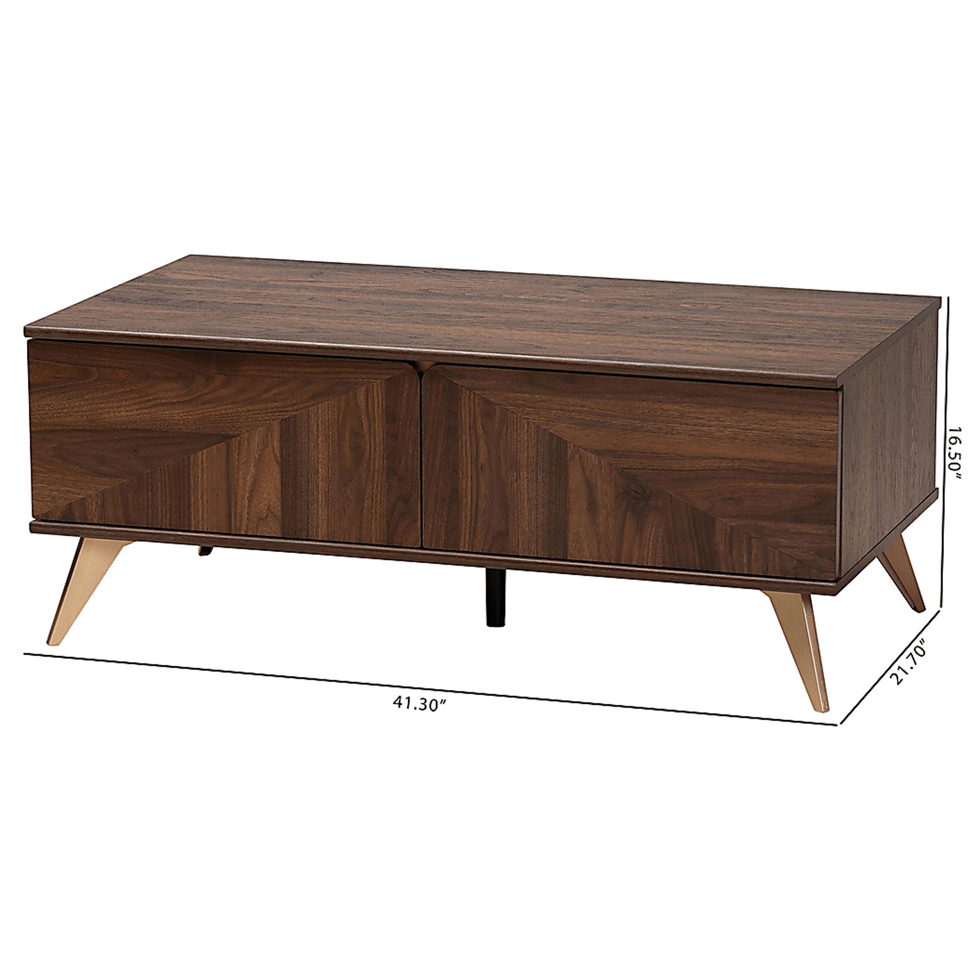 Riedesel Brown Cocktail Table - Image 11