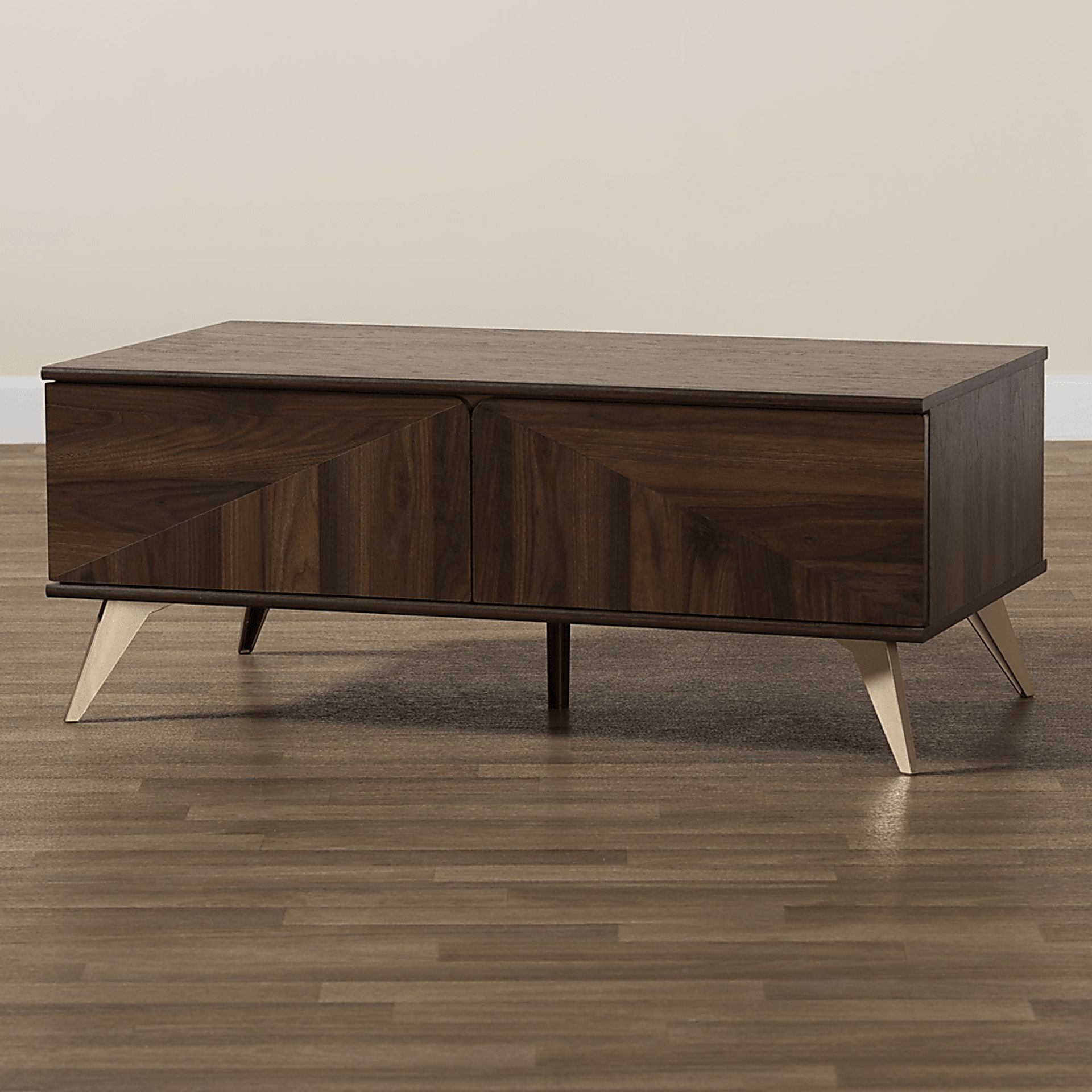 Riedesel Brown Cocktail Table - Image 3
