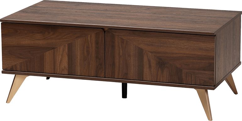Riedesel Brown Cocktail Table
