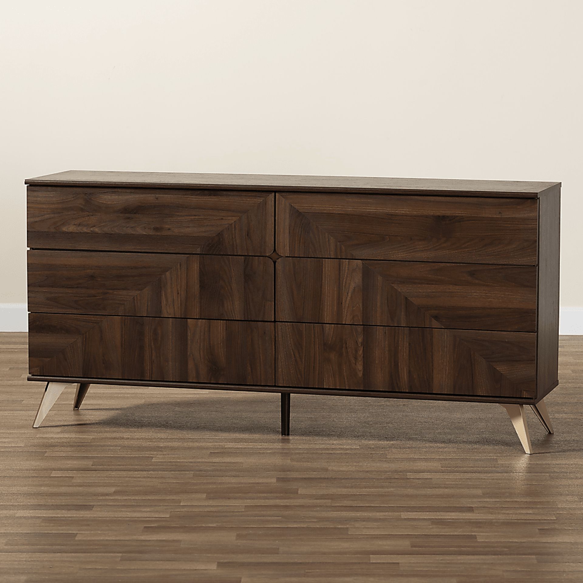Riedesel Brown Dresser - Image 3