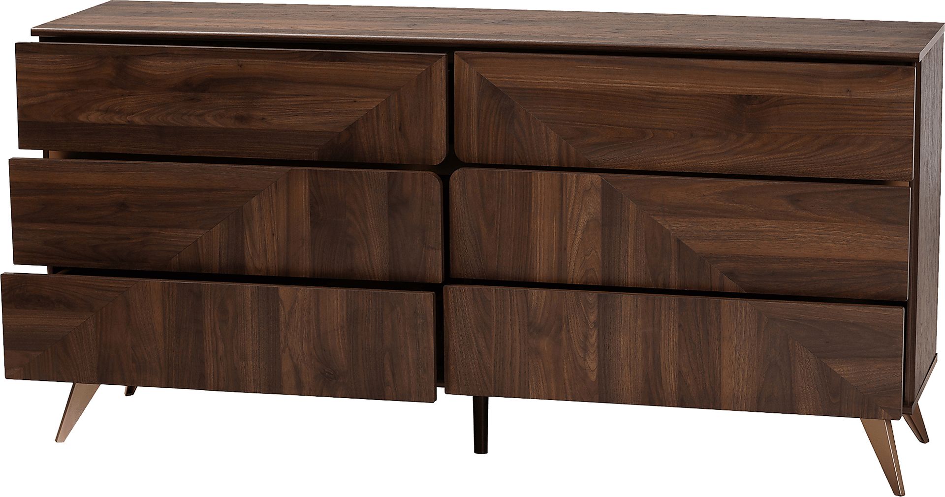 Riedesel Brown Dresser - Image 4