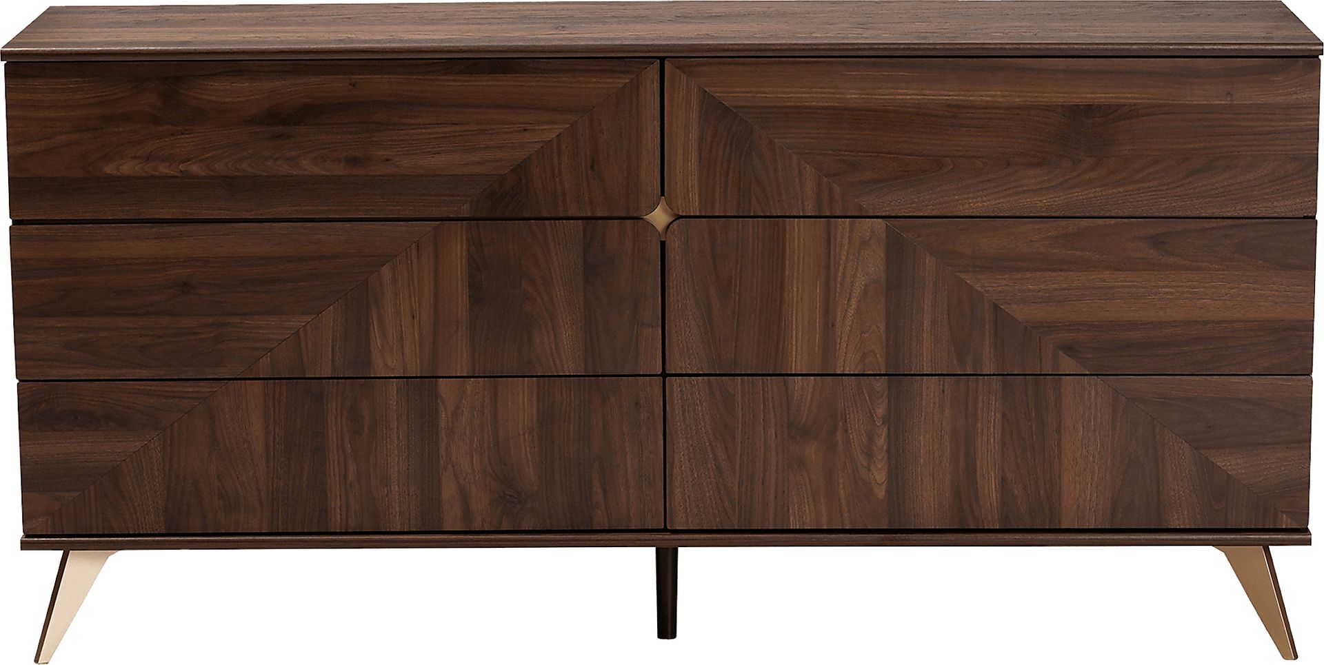 Riedesel Brown Dresser - Image 5