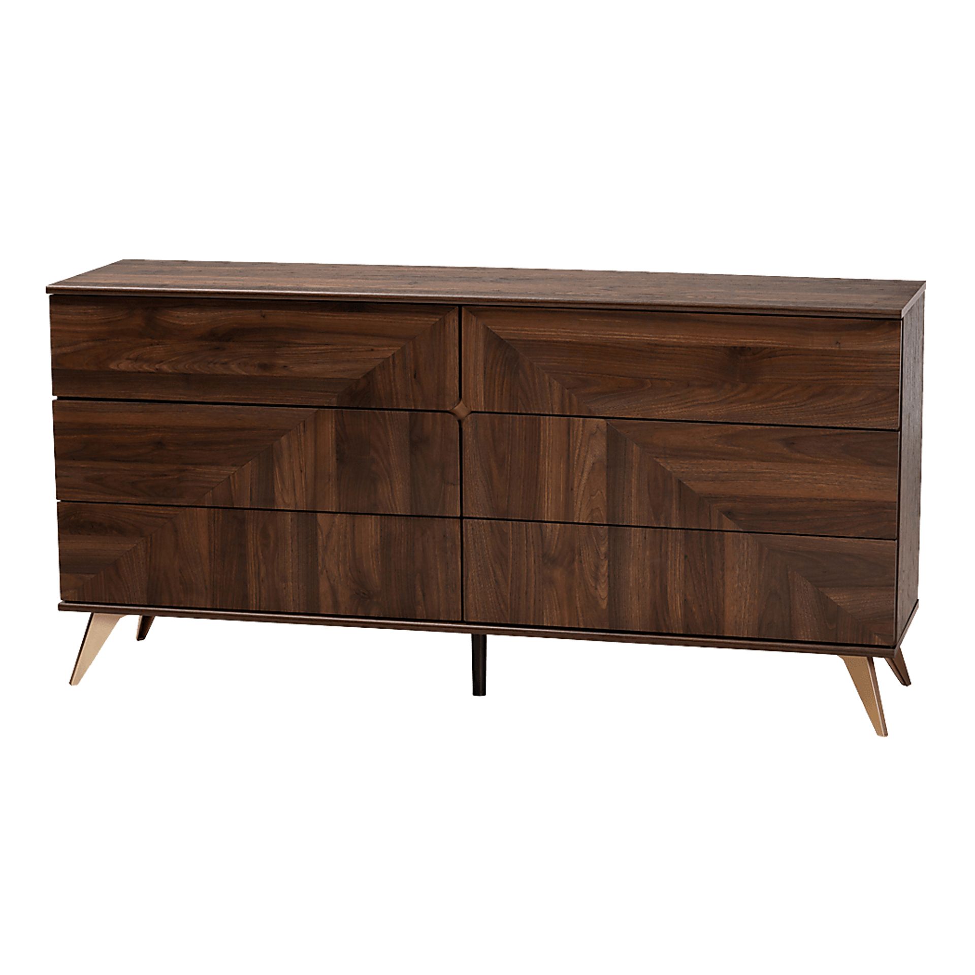 Riedesel Brown Dresser - Image 1