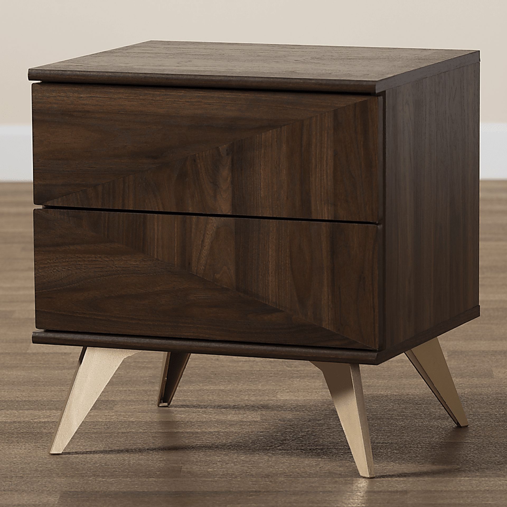 Riedesel Brown Nightstand - Image 3