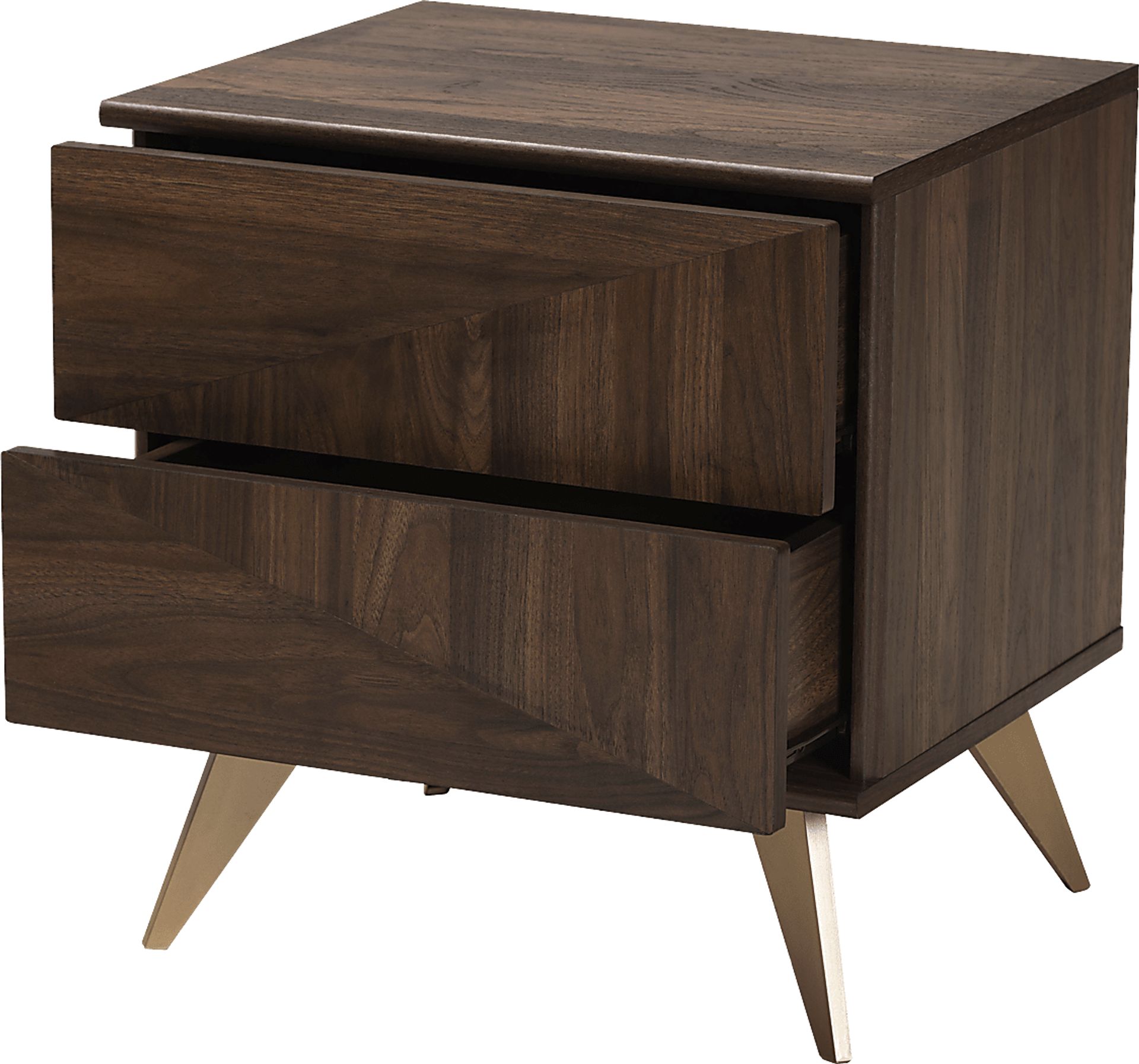 Riedesel Brown Nightstand - Image 4