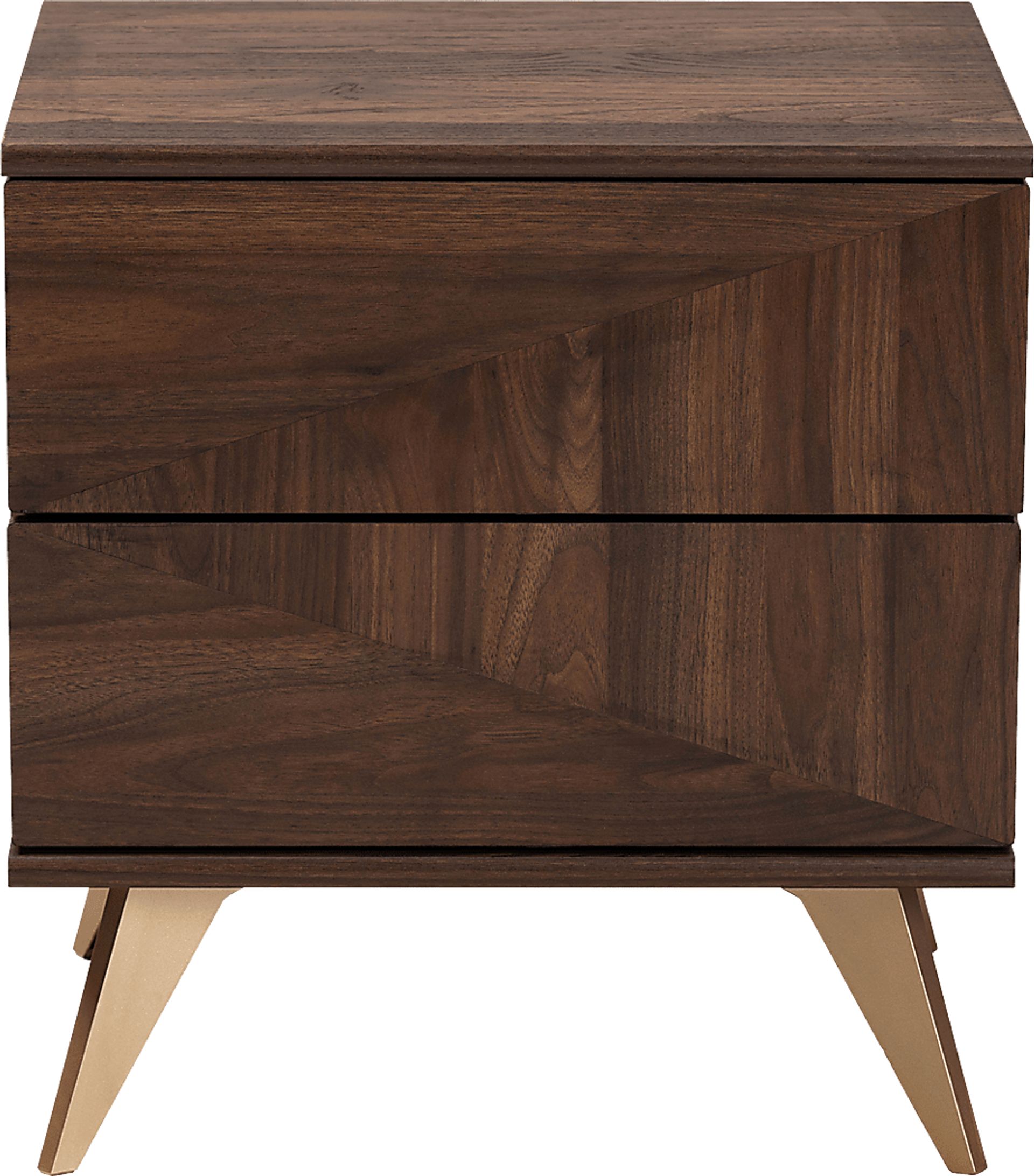Riedesel Brown Nightstand - Image 5