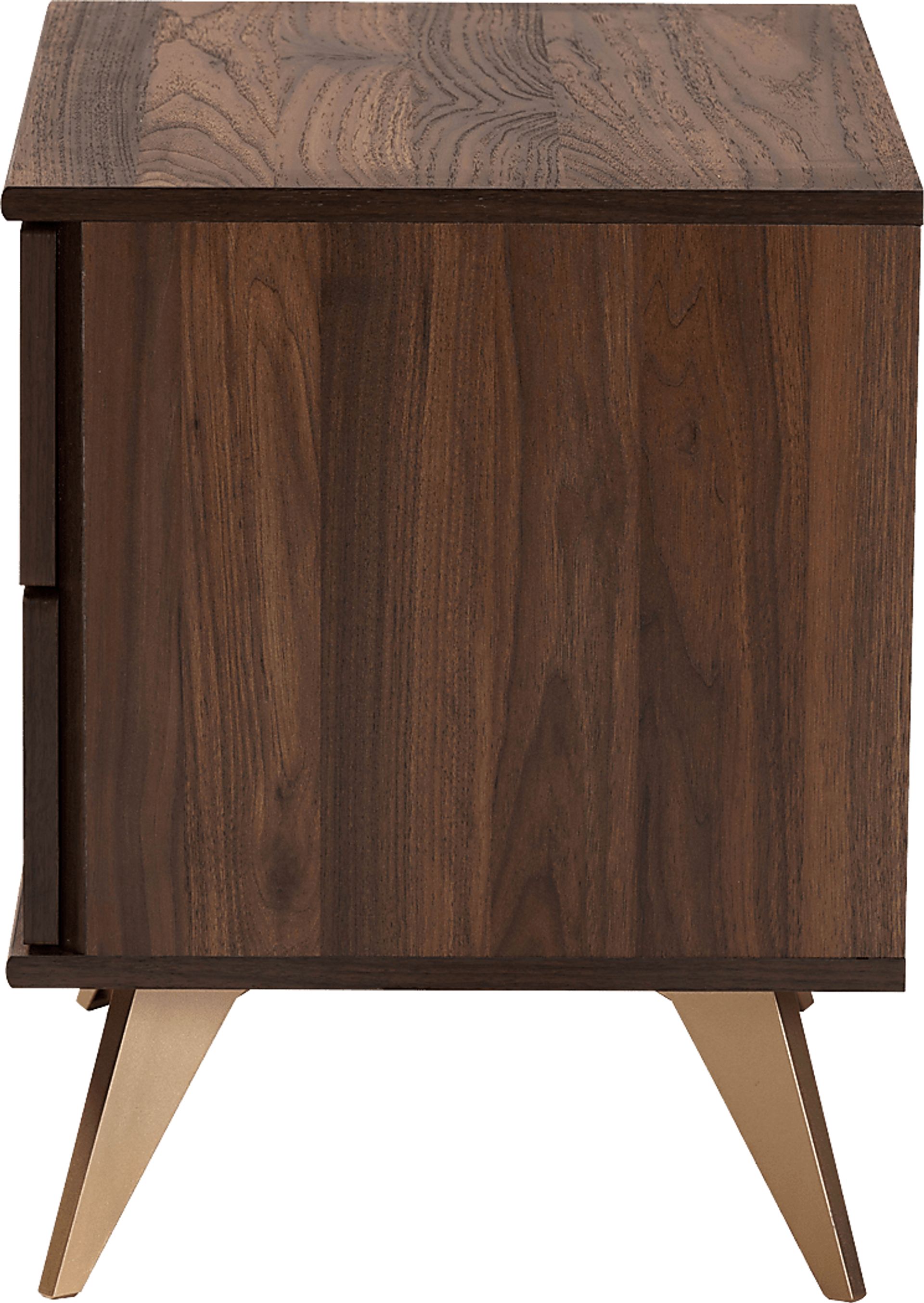 Riedesel Brown Nightstand - Image 6