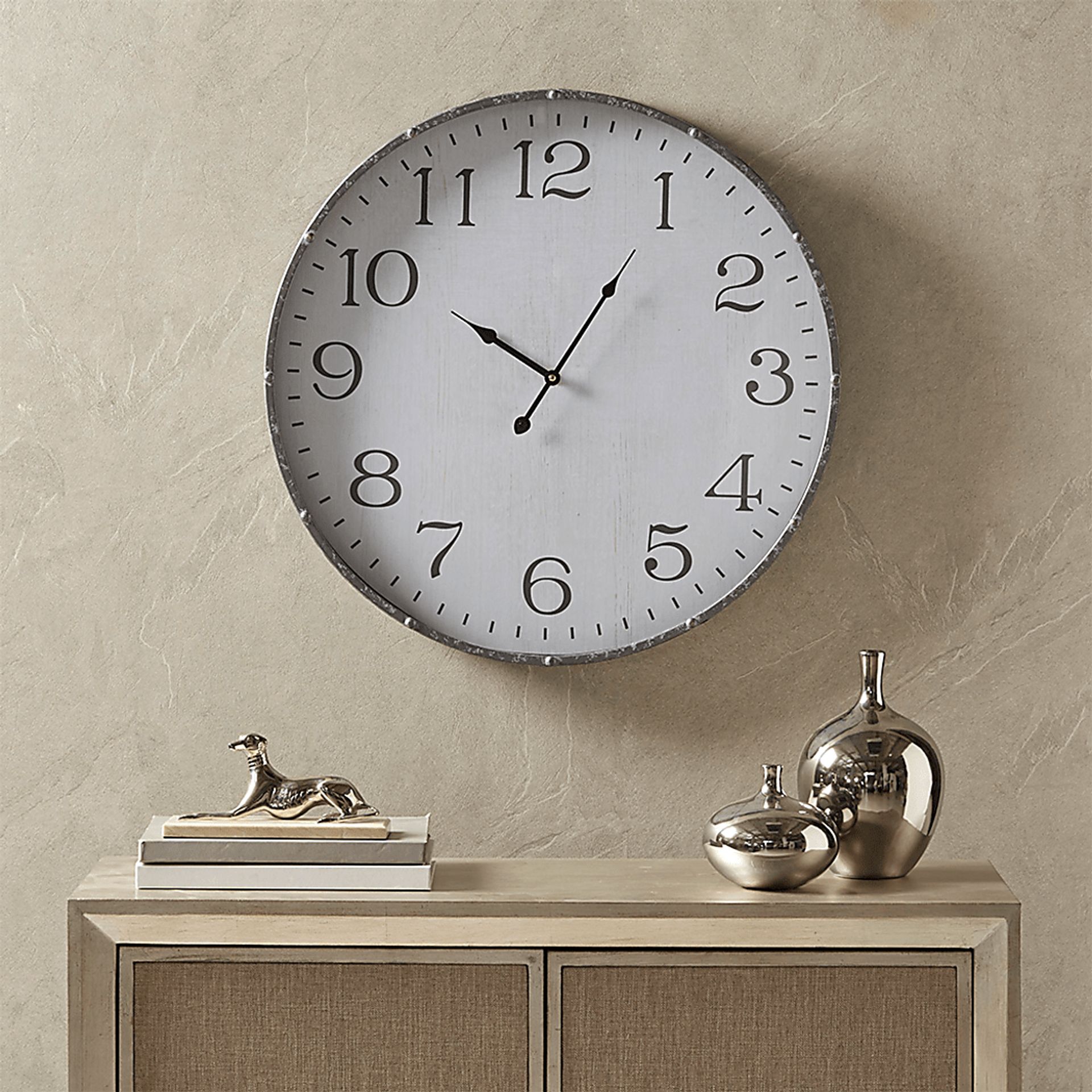 Riela Silver Clock - Image 2