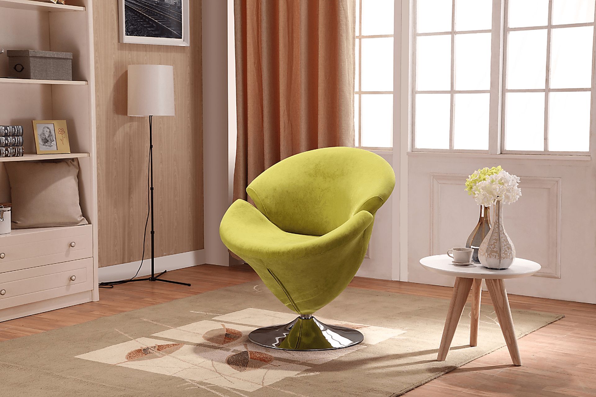 Rienders Green Accent Chair - Image 2