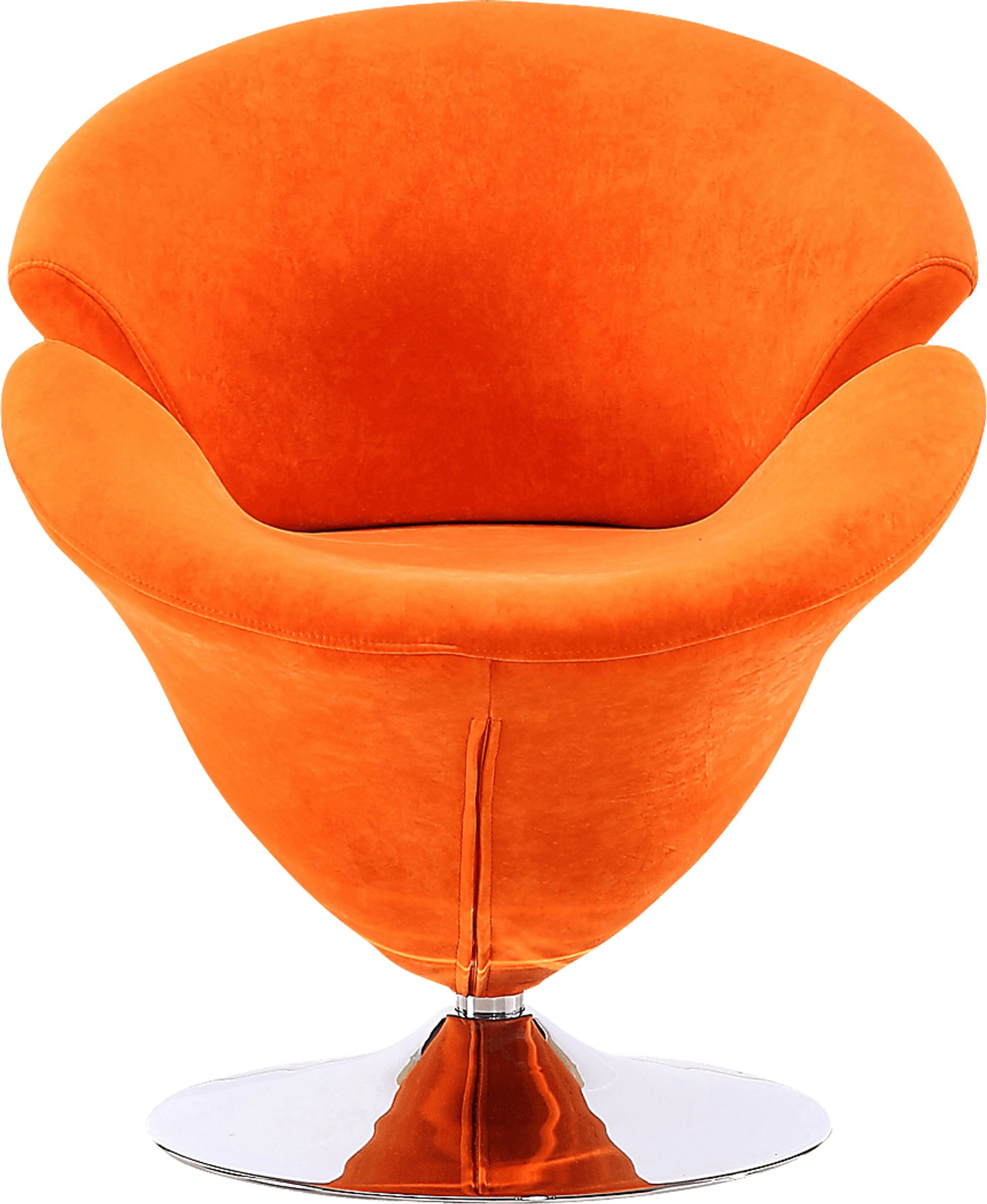 Rienders Orange Accent Chair - Image 3