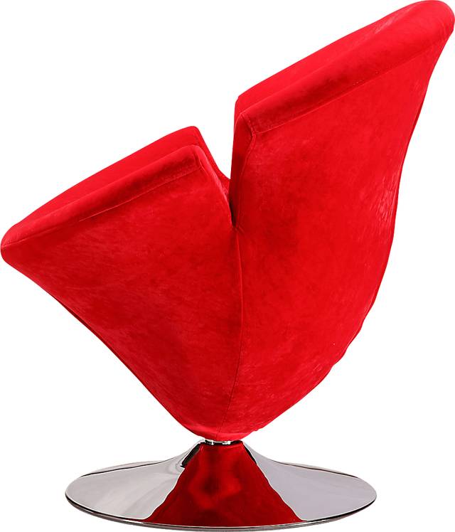 Rienders Red Accent Chair - Thumbnail - Image 4