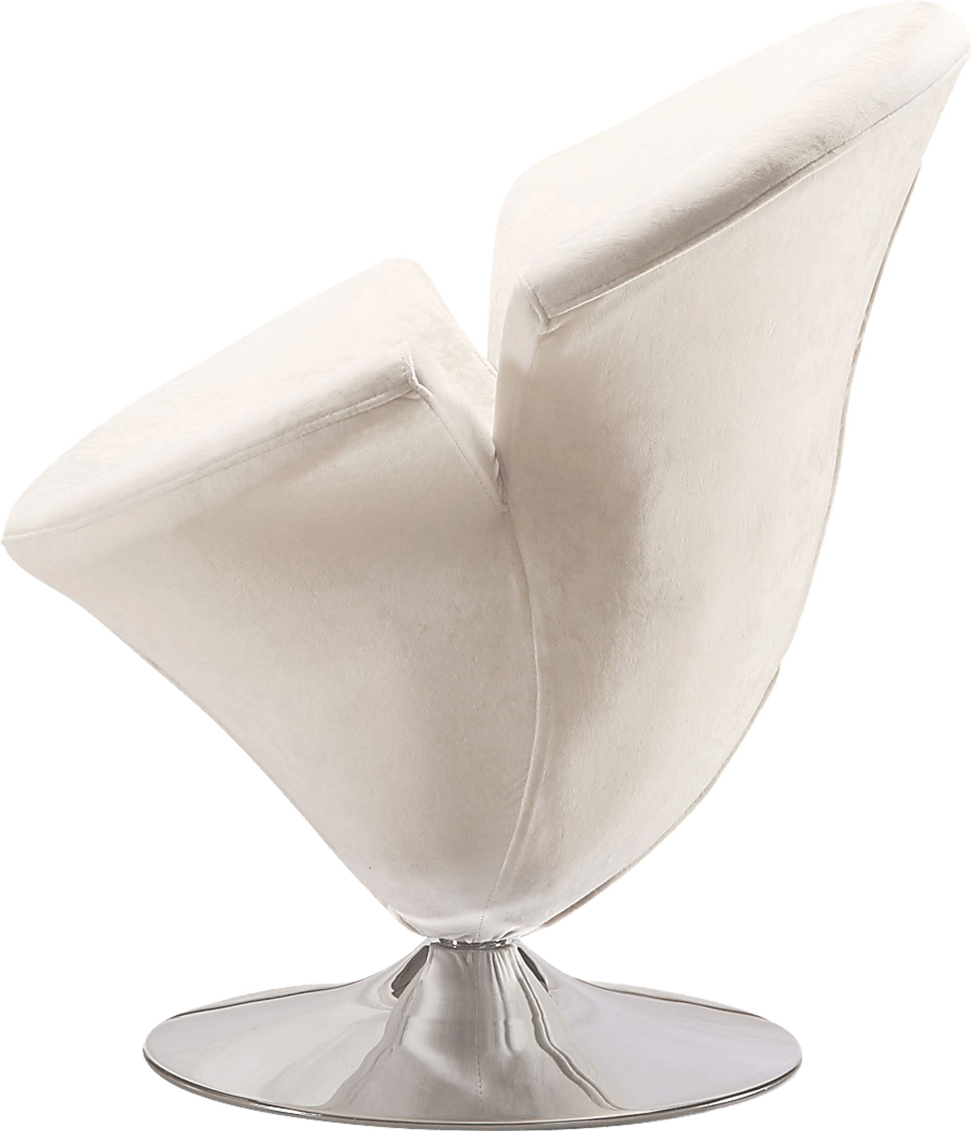 Rienders White Accent Chair - Image 3