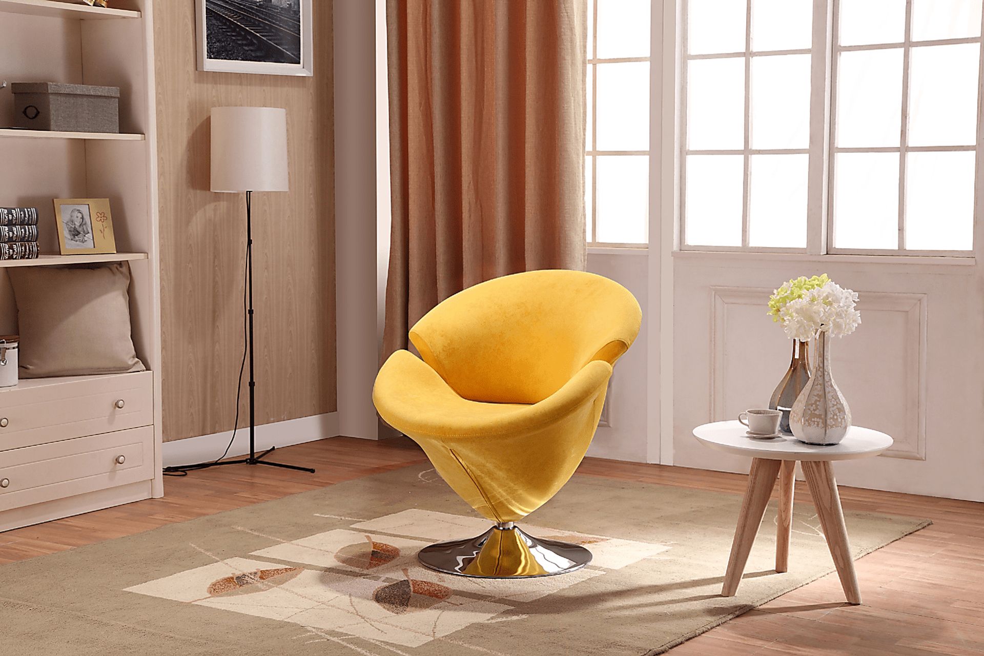 Rienders Yellow Accent Chair - Image 2
