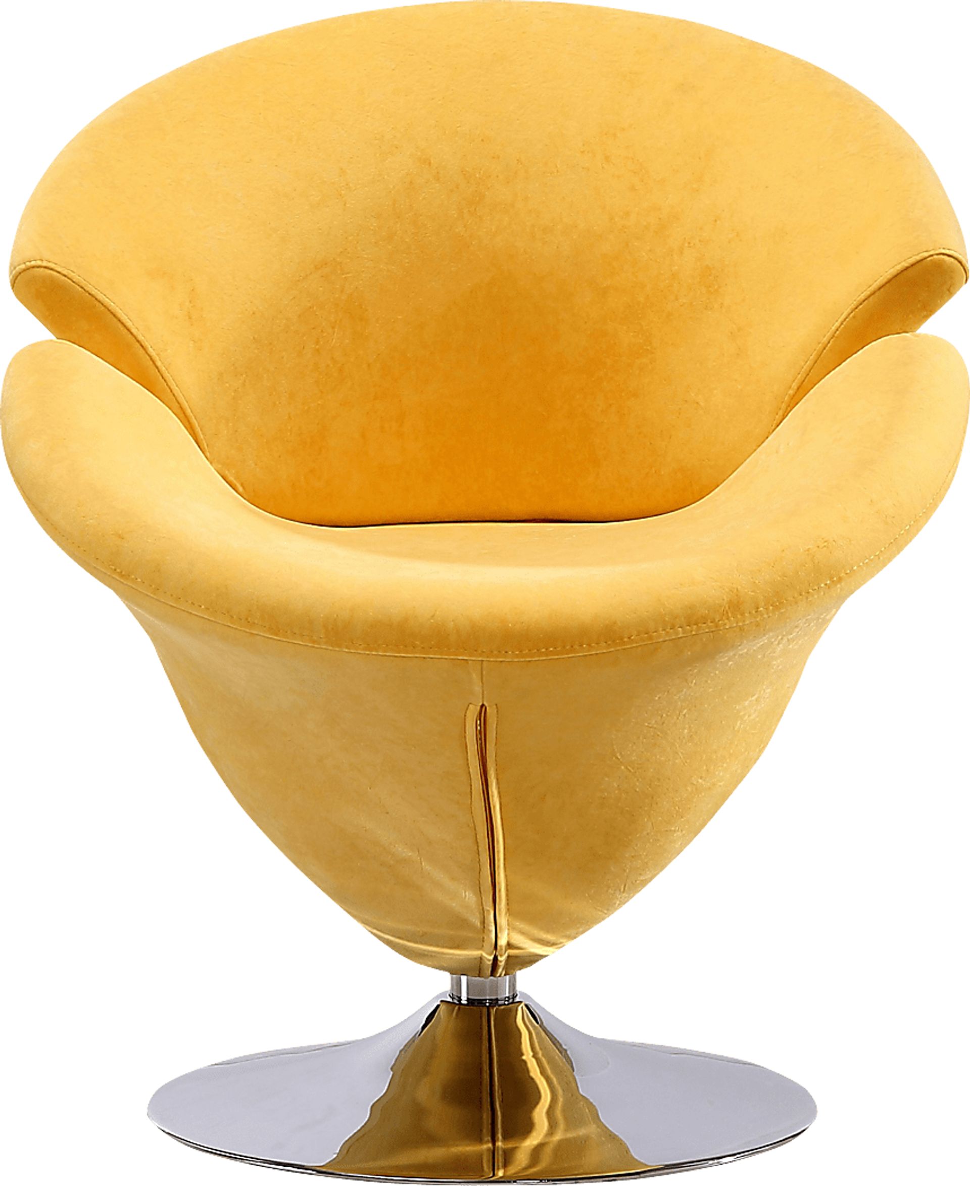 Rienders Yellow Accent Chair - Image 1