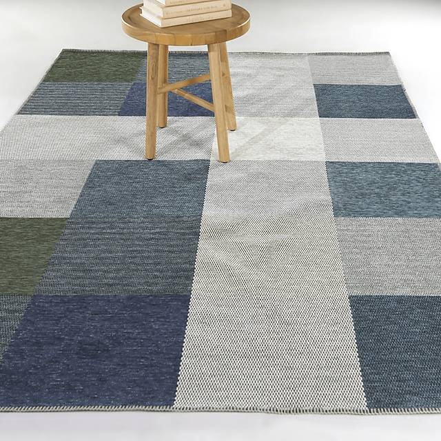 Rienli Blue 5'3 x 7' Rug - Thumbnail - Image 2