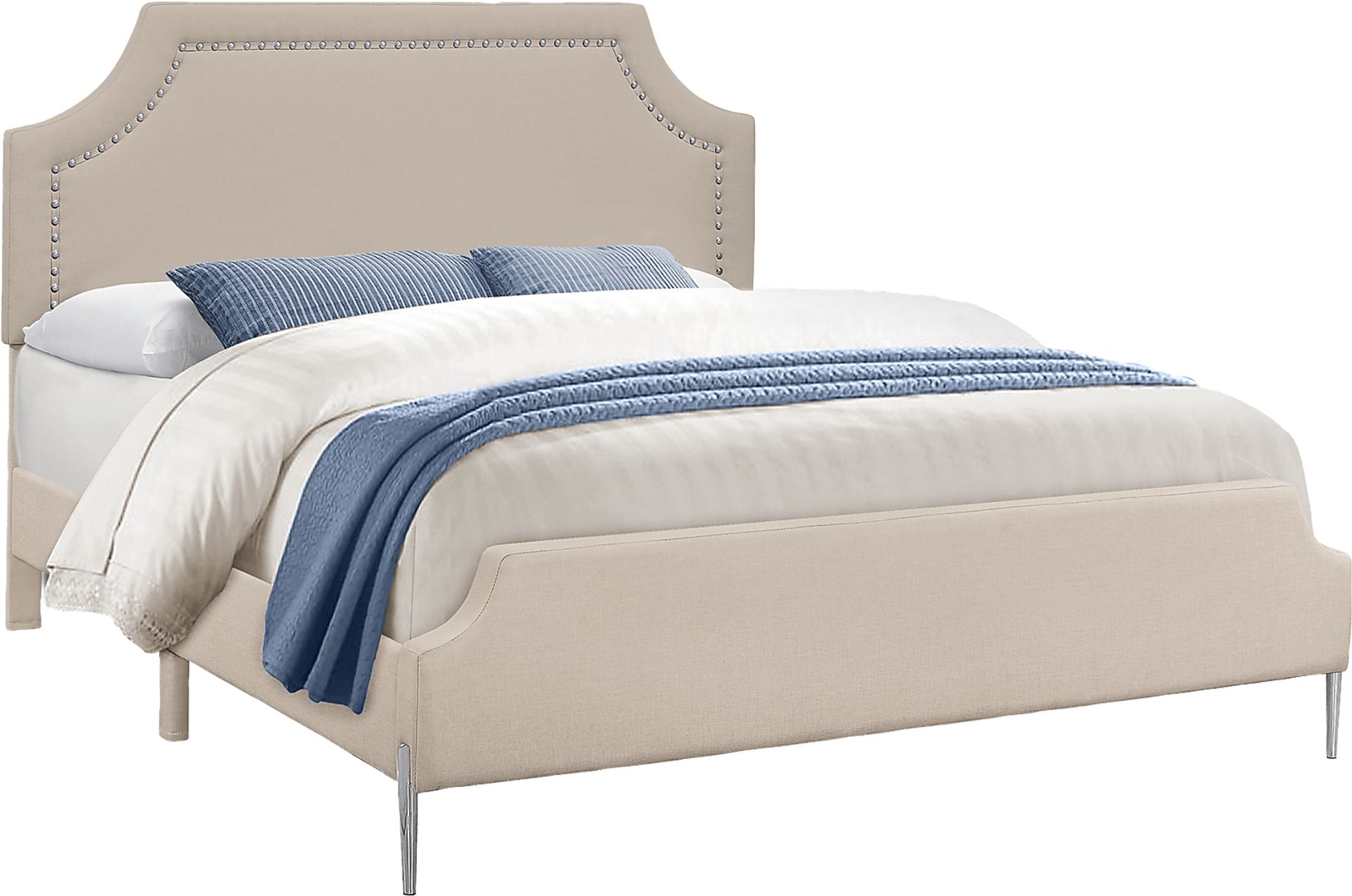 Rierdon Beige Queen Bed - Image 1