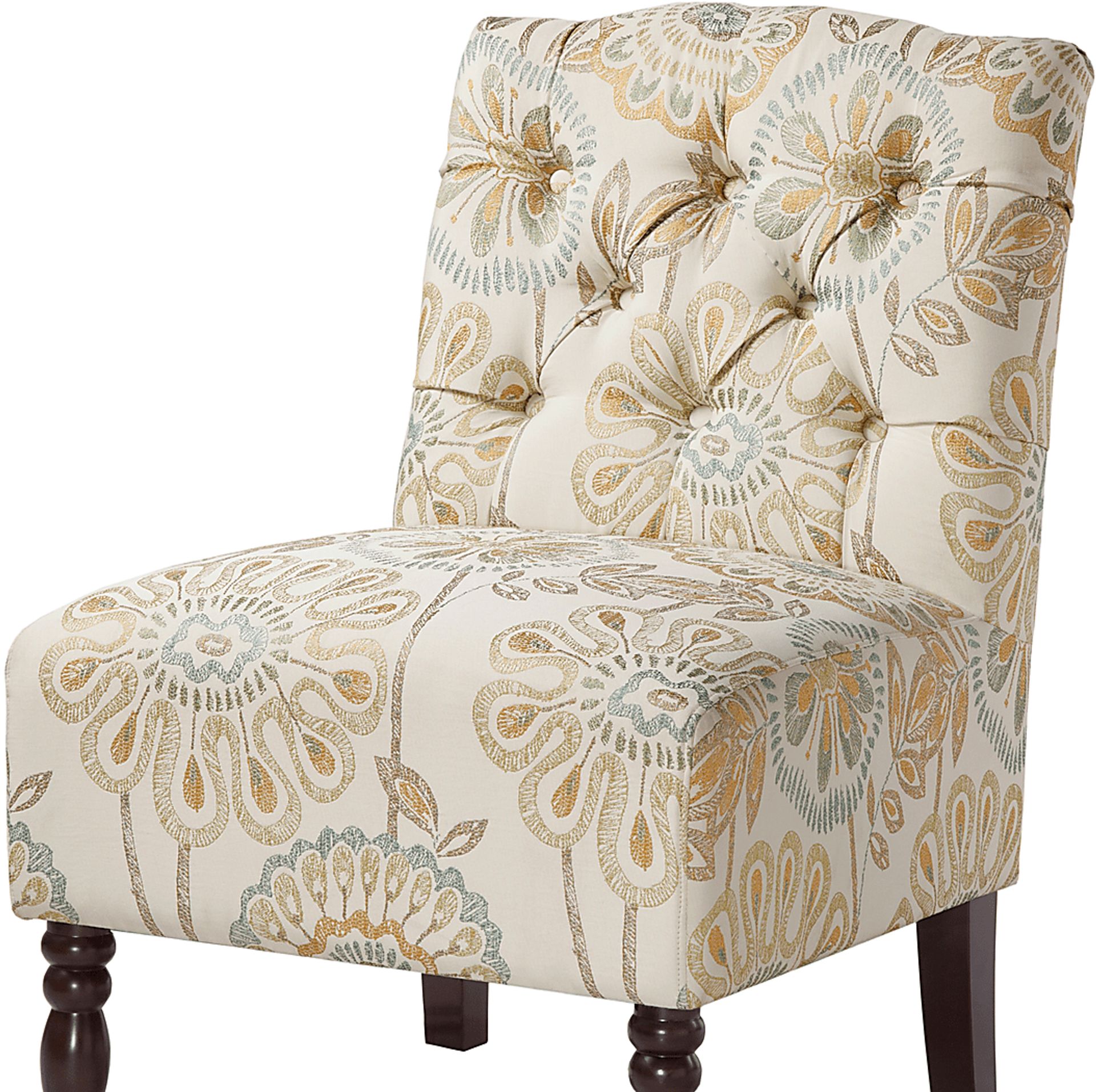 Rietta Cream Accent Chair - Image 4