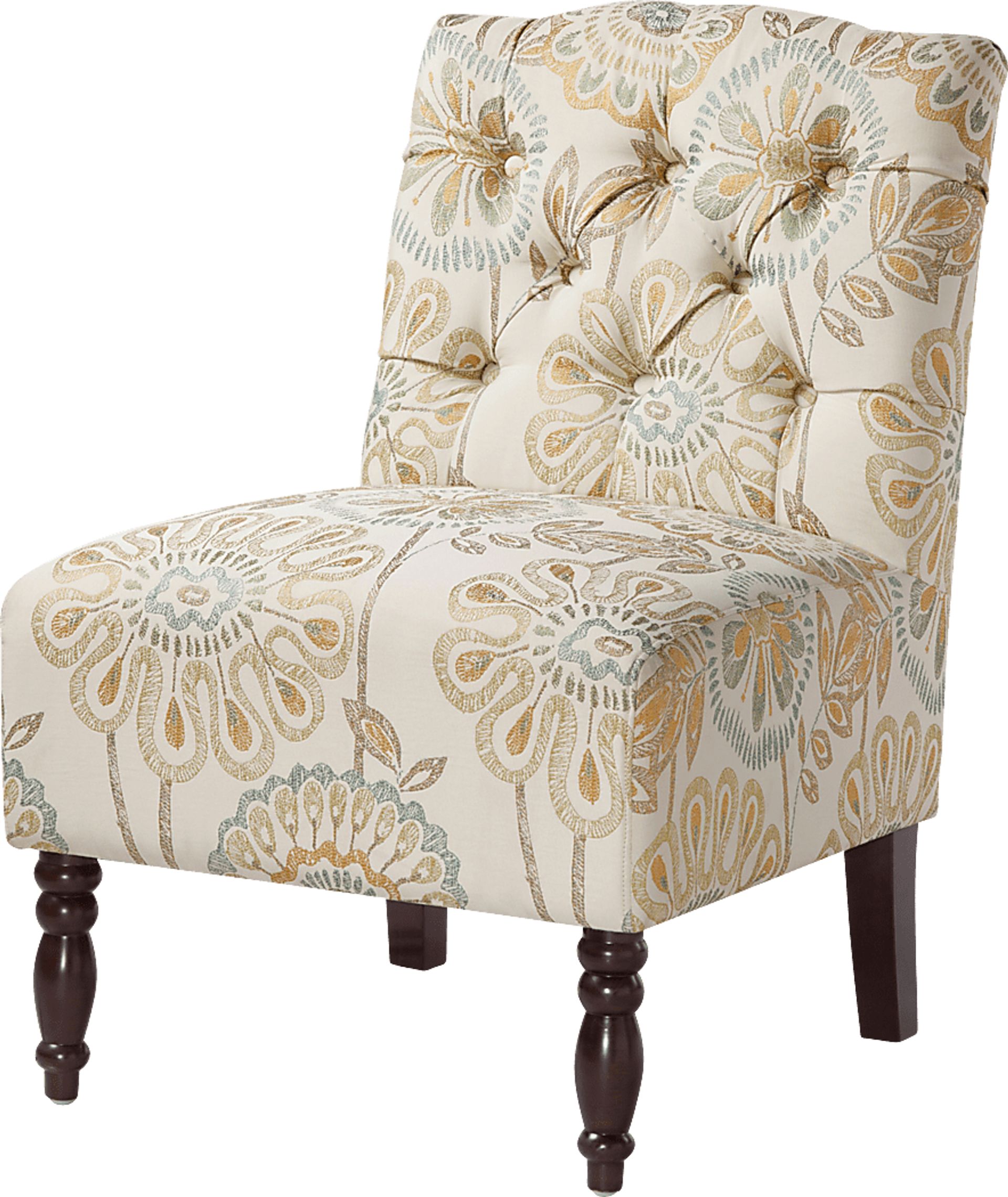 Rietta Cream Accent Chair - Image 1