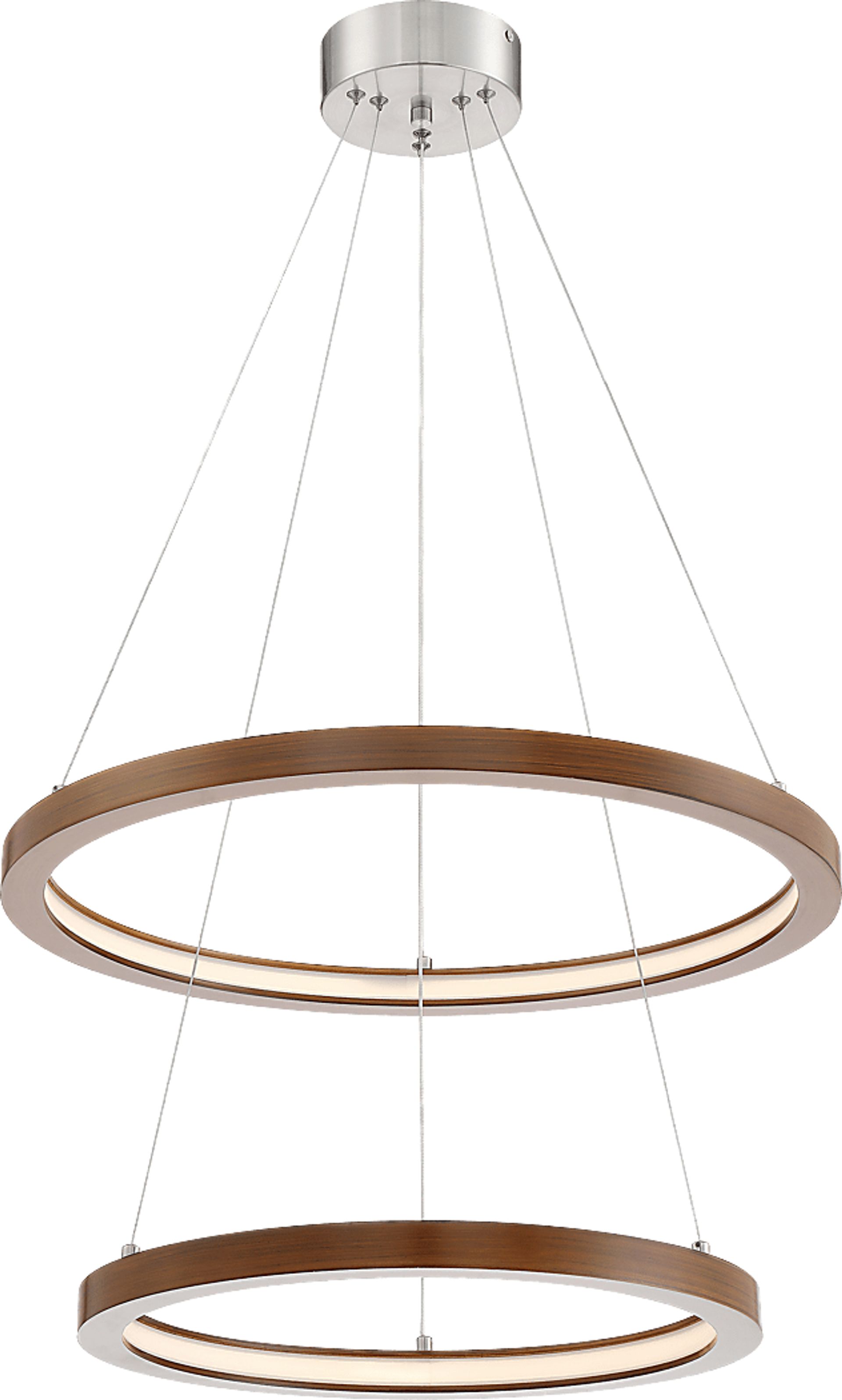 Riga Peak Brown Chandelier - Image 1