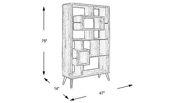 Dimension Image. Please refer to the Dimension Tab on this page for dimension details.