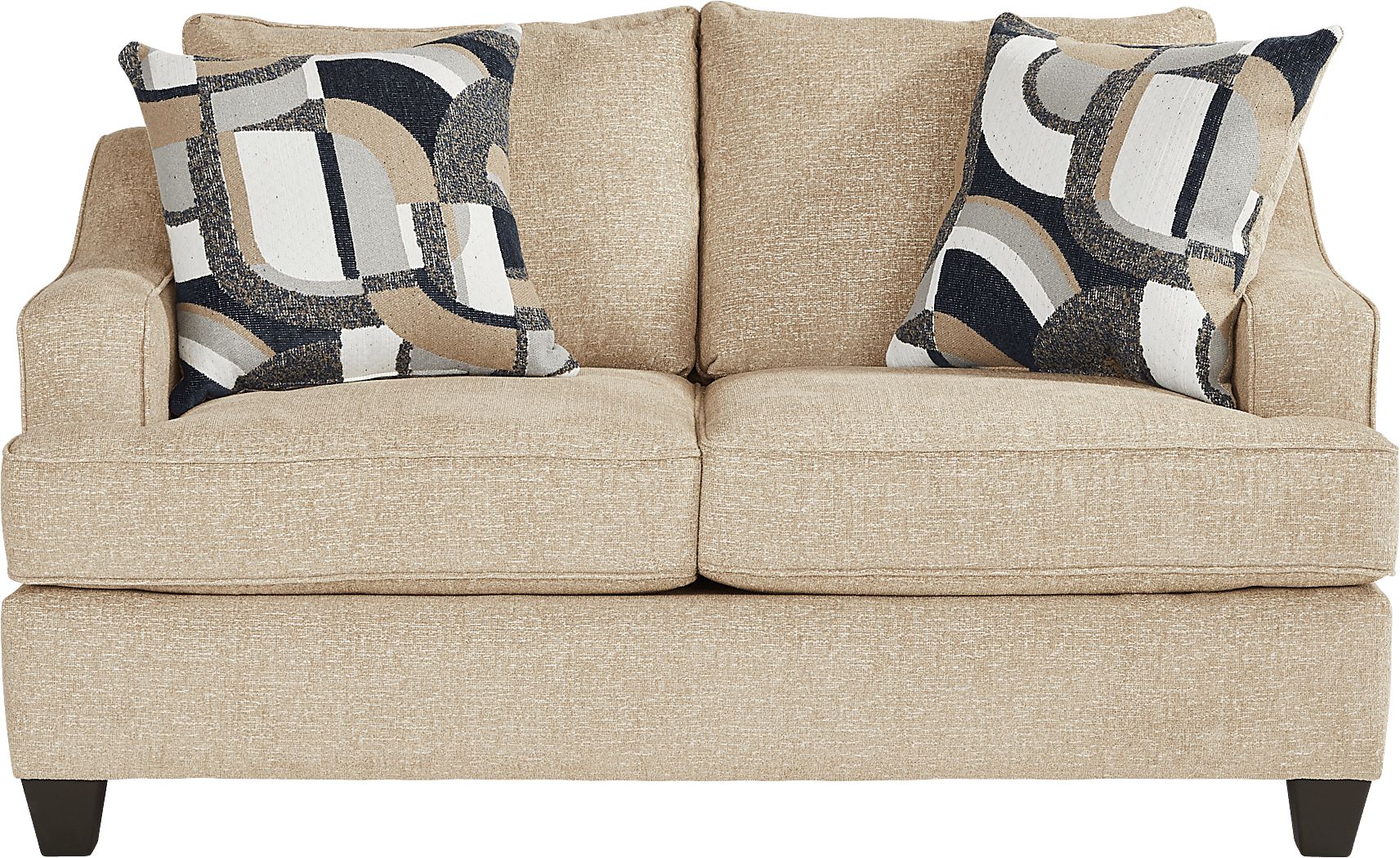 Riley Beige Loveseat