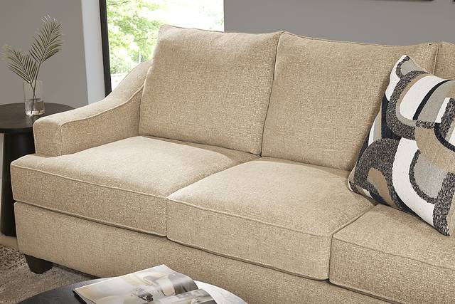 Riley Beige Sleeper Sofa - Thumbnail - Image 2