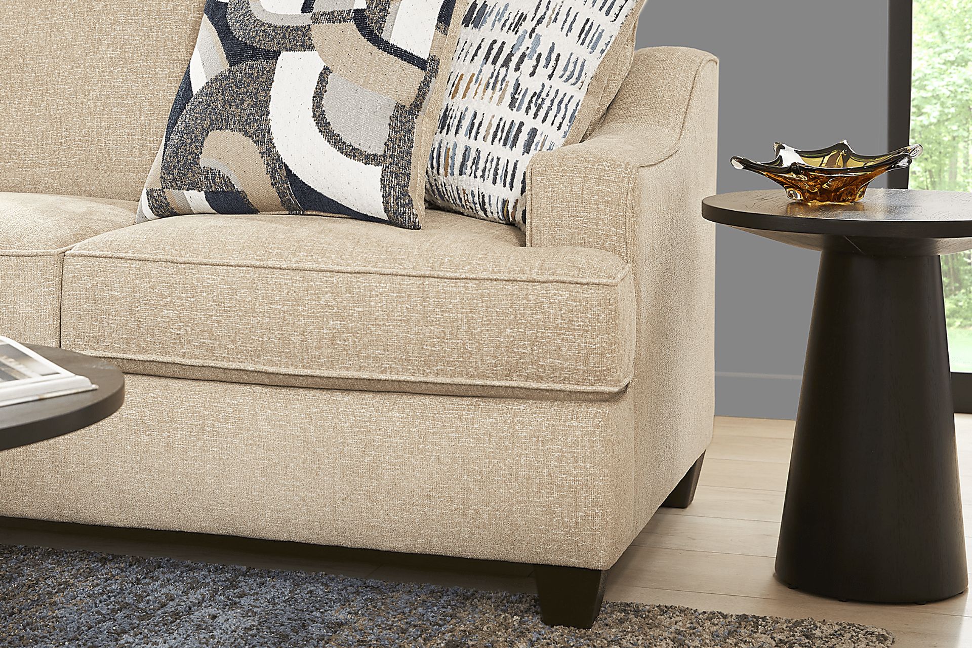Riley Beige Sleeper Sofa - Image 3