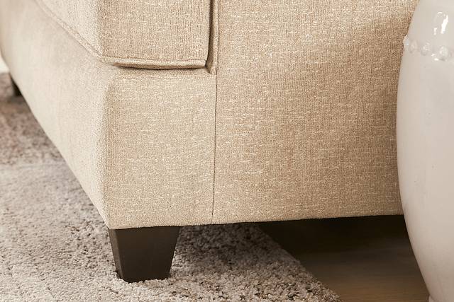 Riley Beige 7 Pc Living Room with Sleeper Sofa - Thumbnail - Image 6